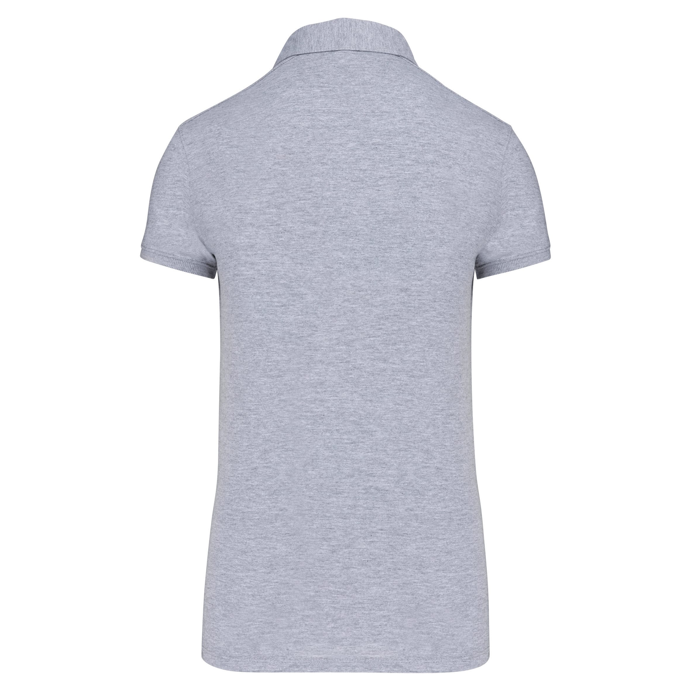 Damespolo korte mouwen van jersey