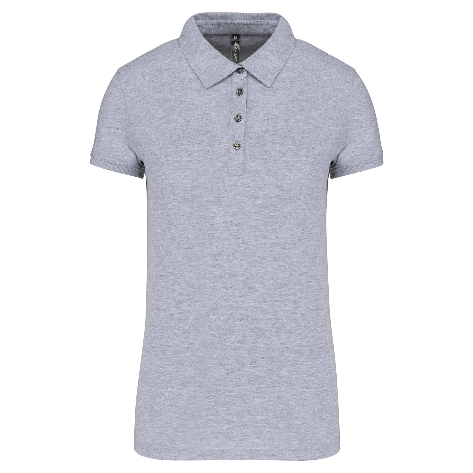 Damespolo korte mouwen van jersey
