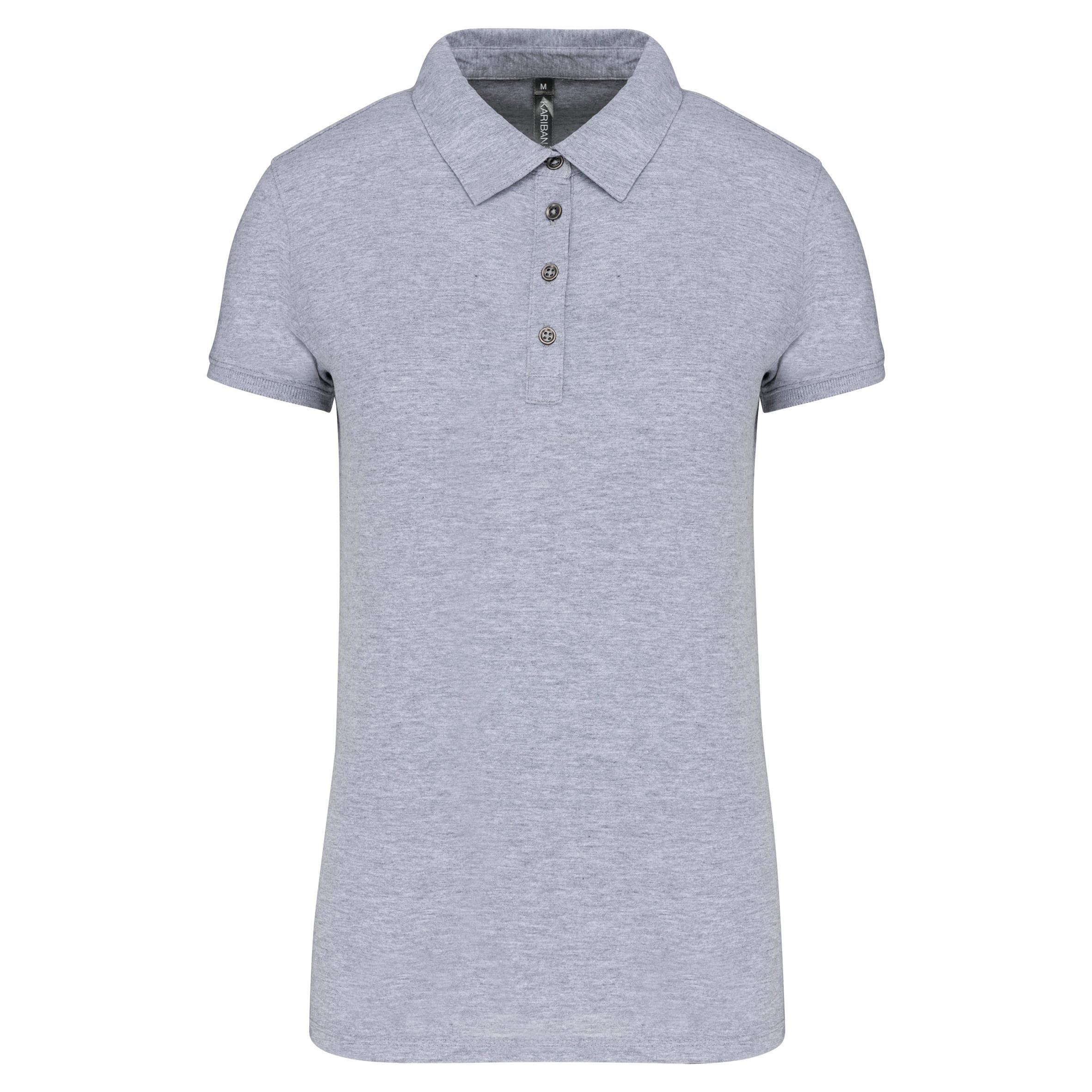 Damespolo korte mouwen van jersey