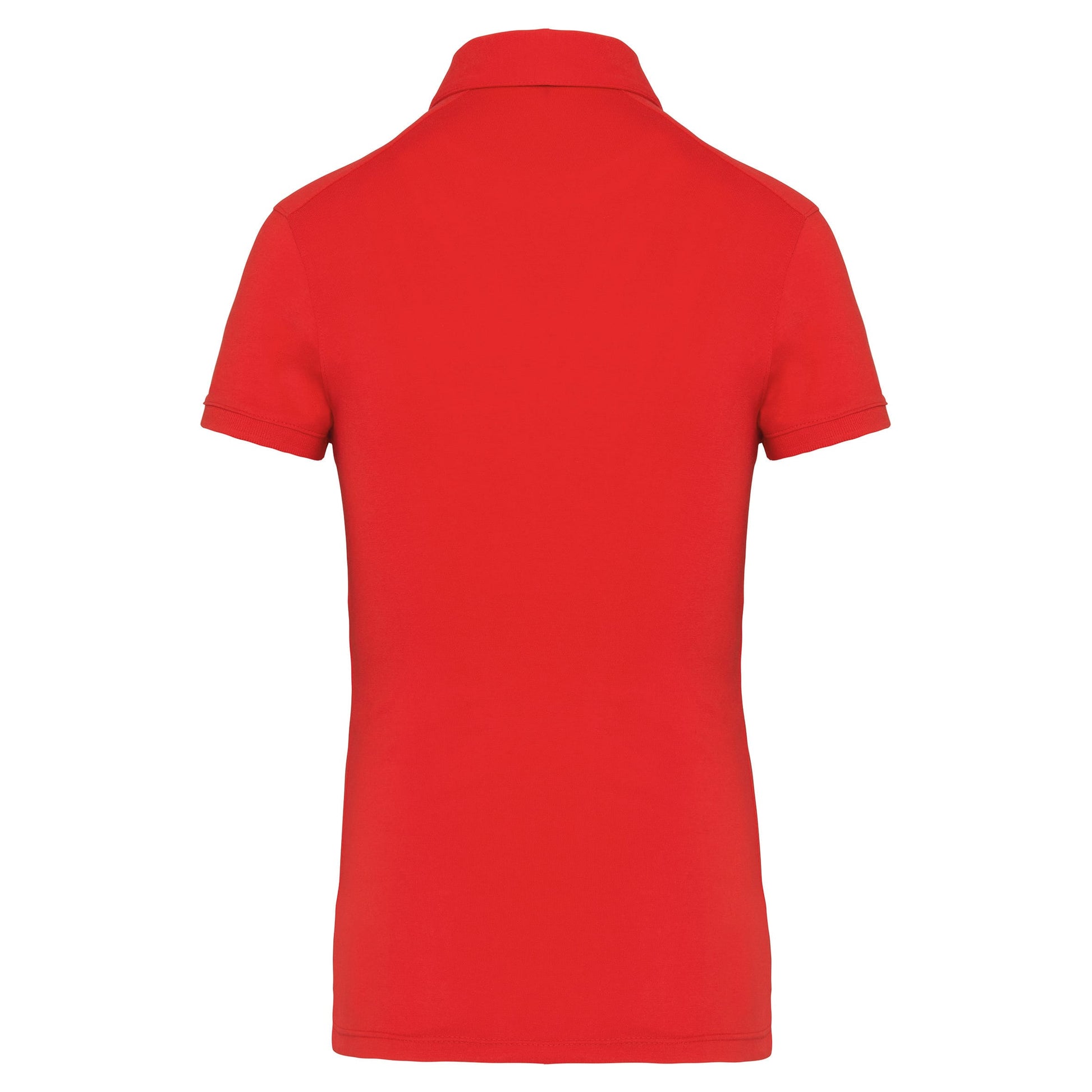 Damespolo korte mouwen van jersey