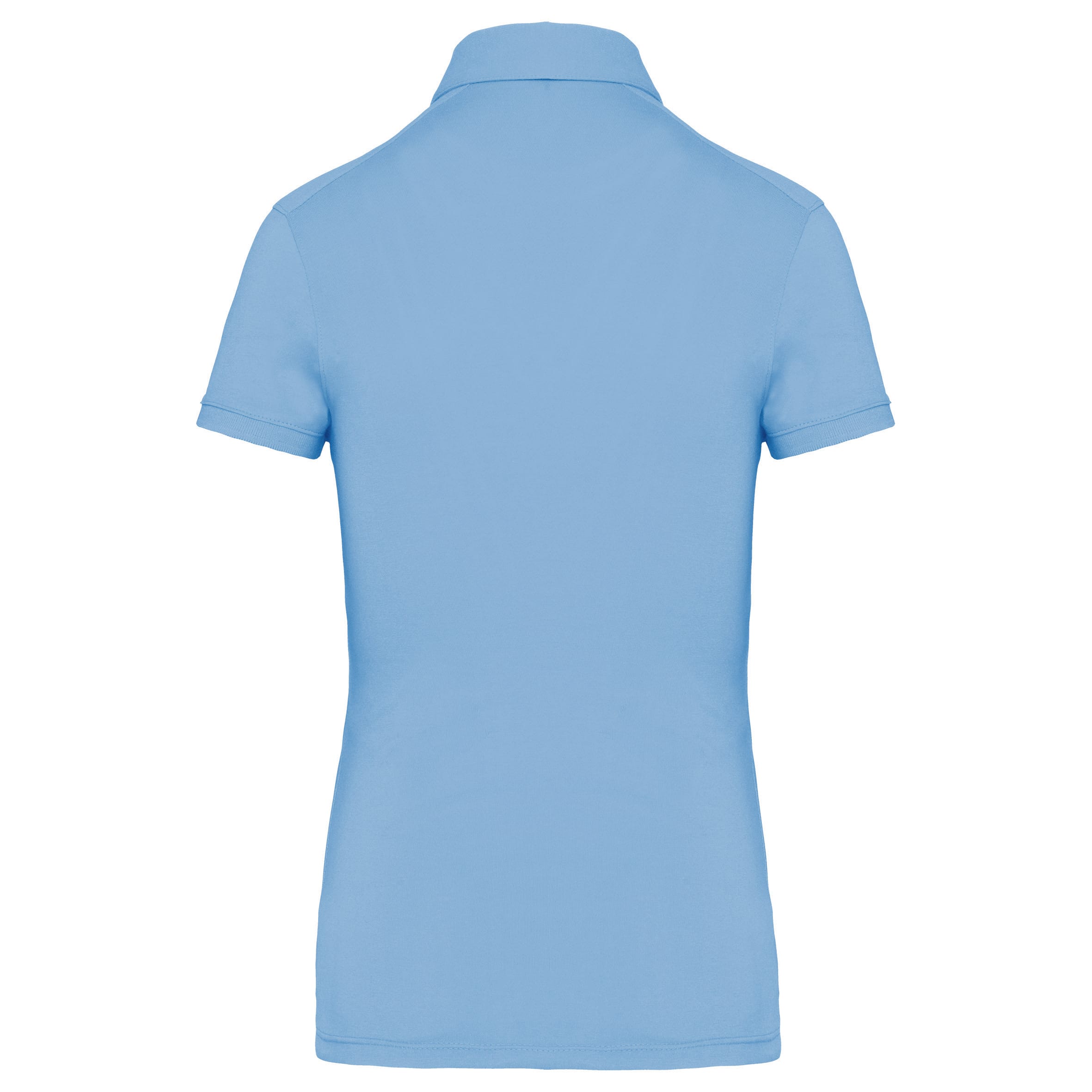 Damespolo korte mouwen van jersey
