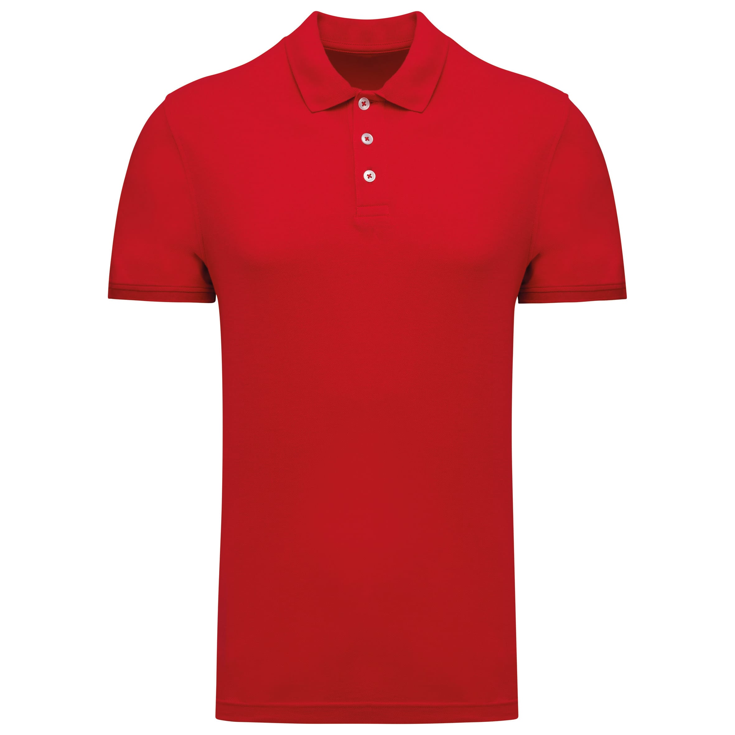 Piqué herenpolo