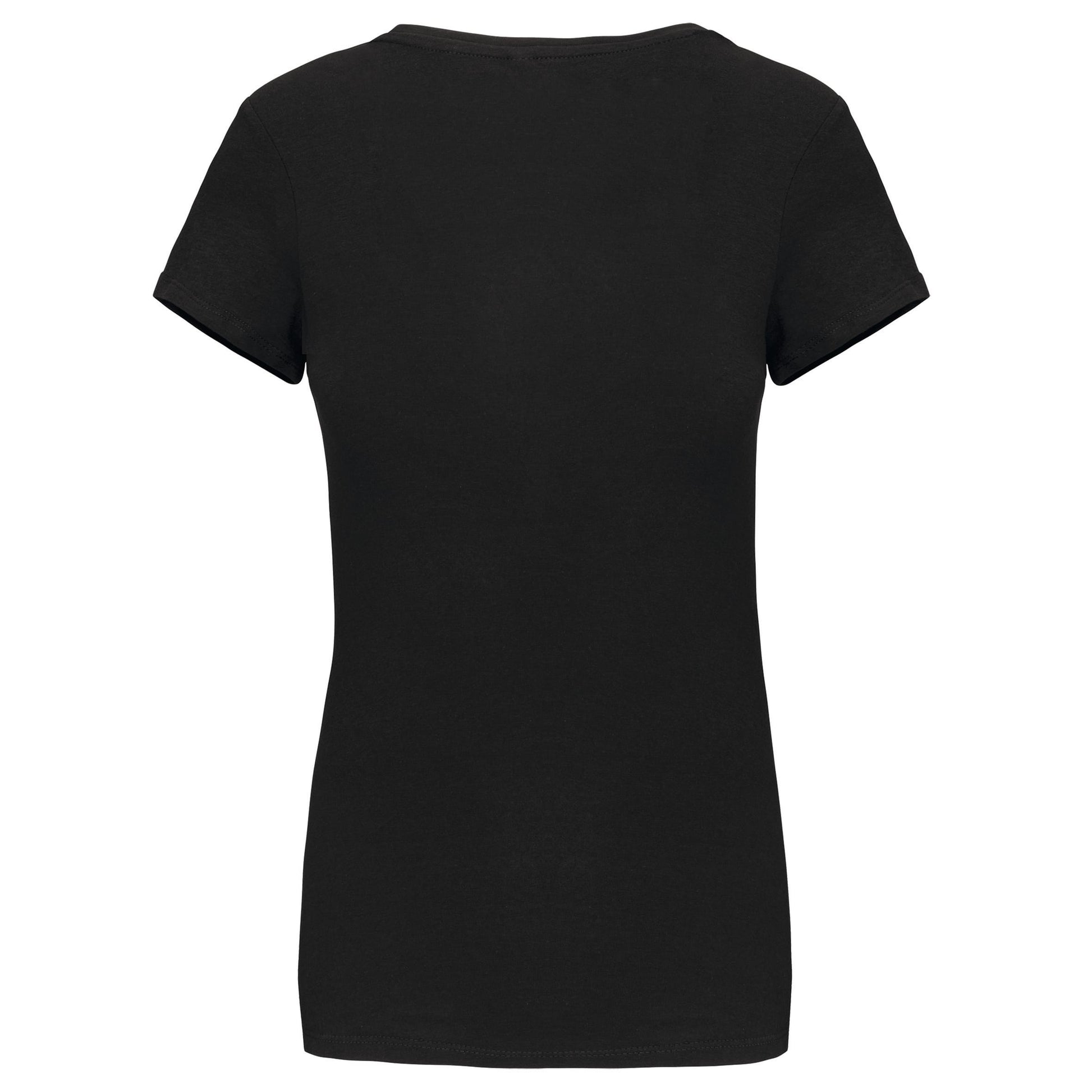 Dames-t-shirt ronde hals korte mouwen