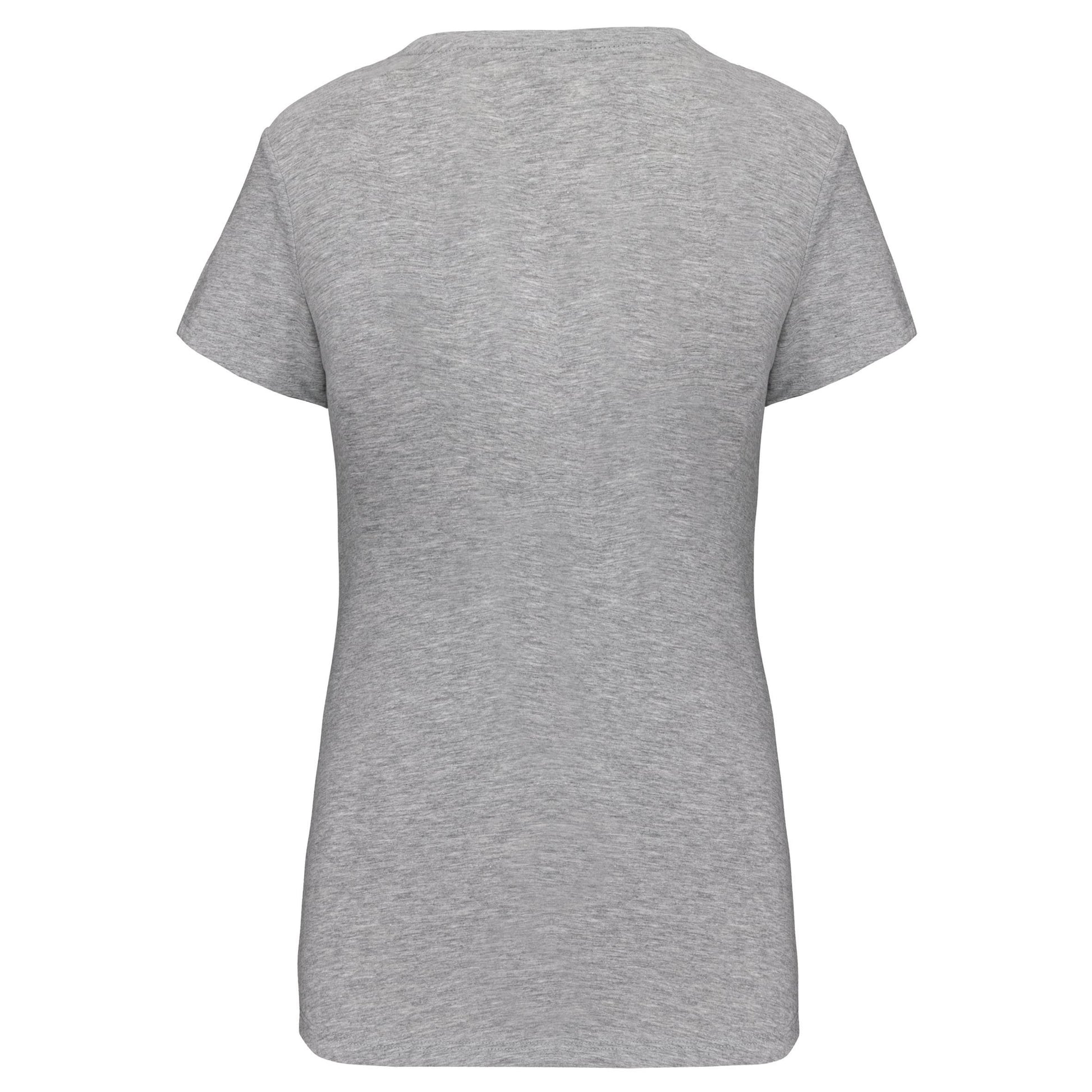 Dames-t-shirt ronde hals korte mouwen