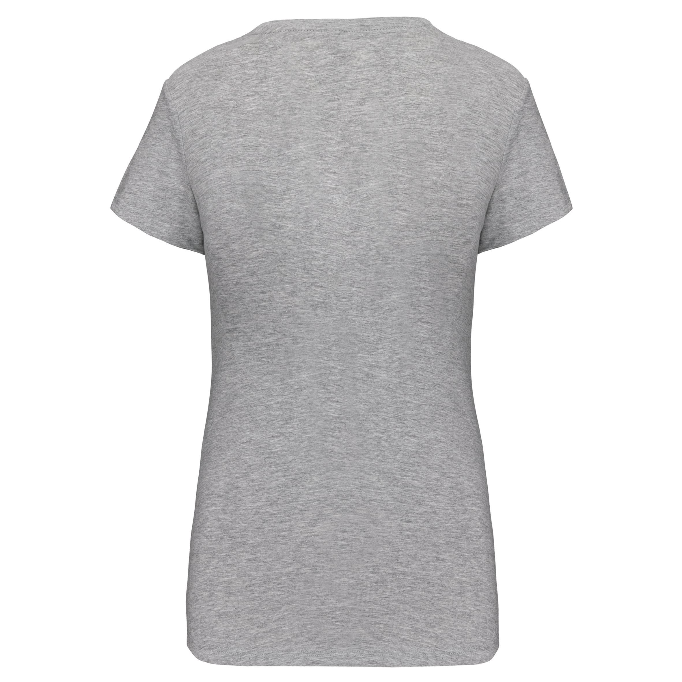Dames-t-shirt ronde hals korte mouwen
