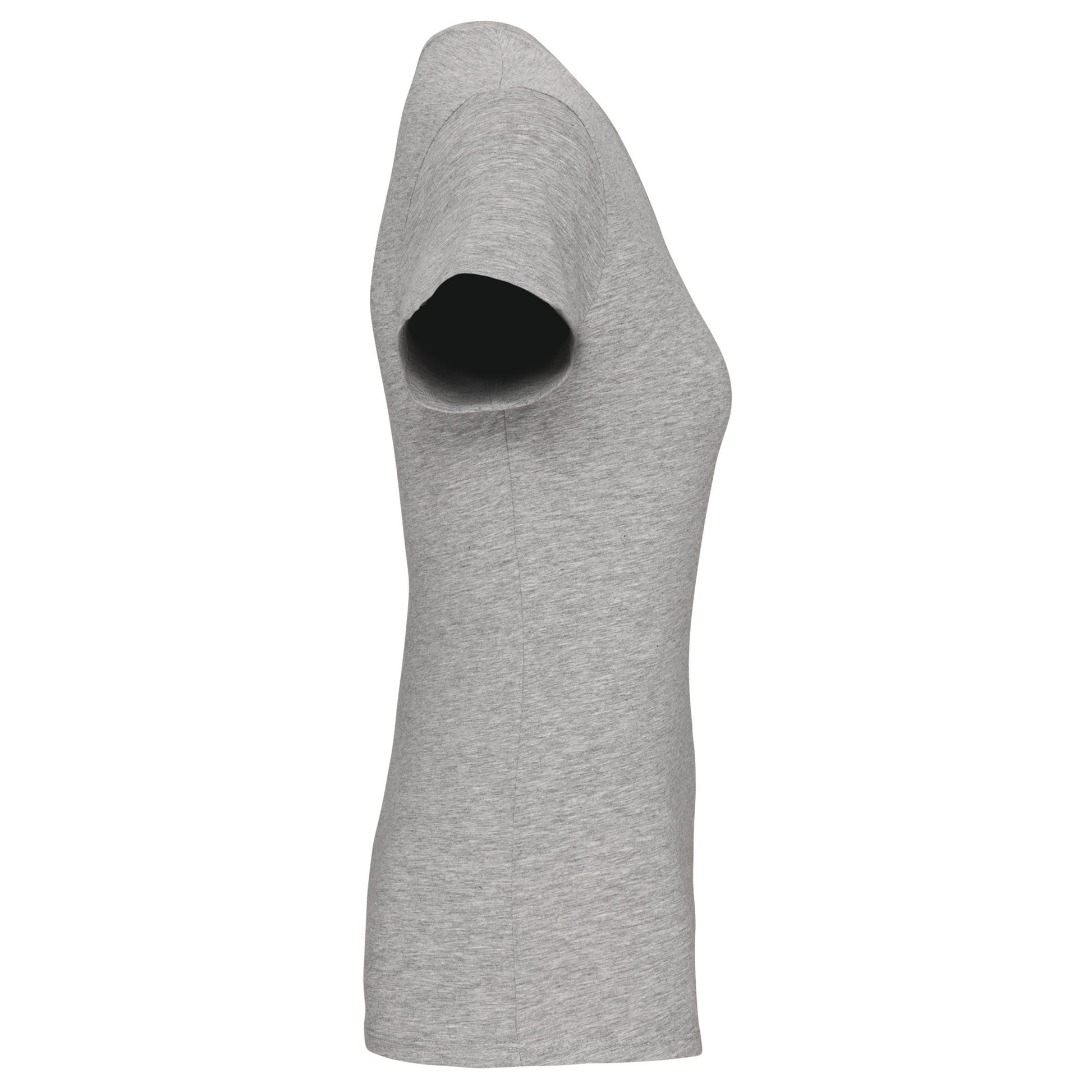 Dames-t-shirt ronde hals korte mouwen
