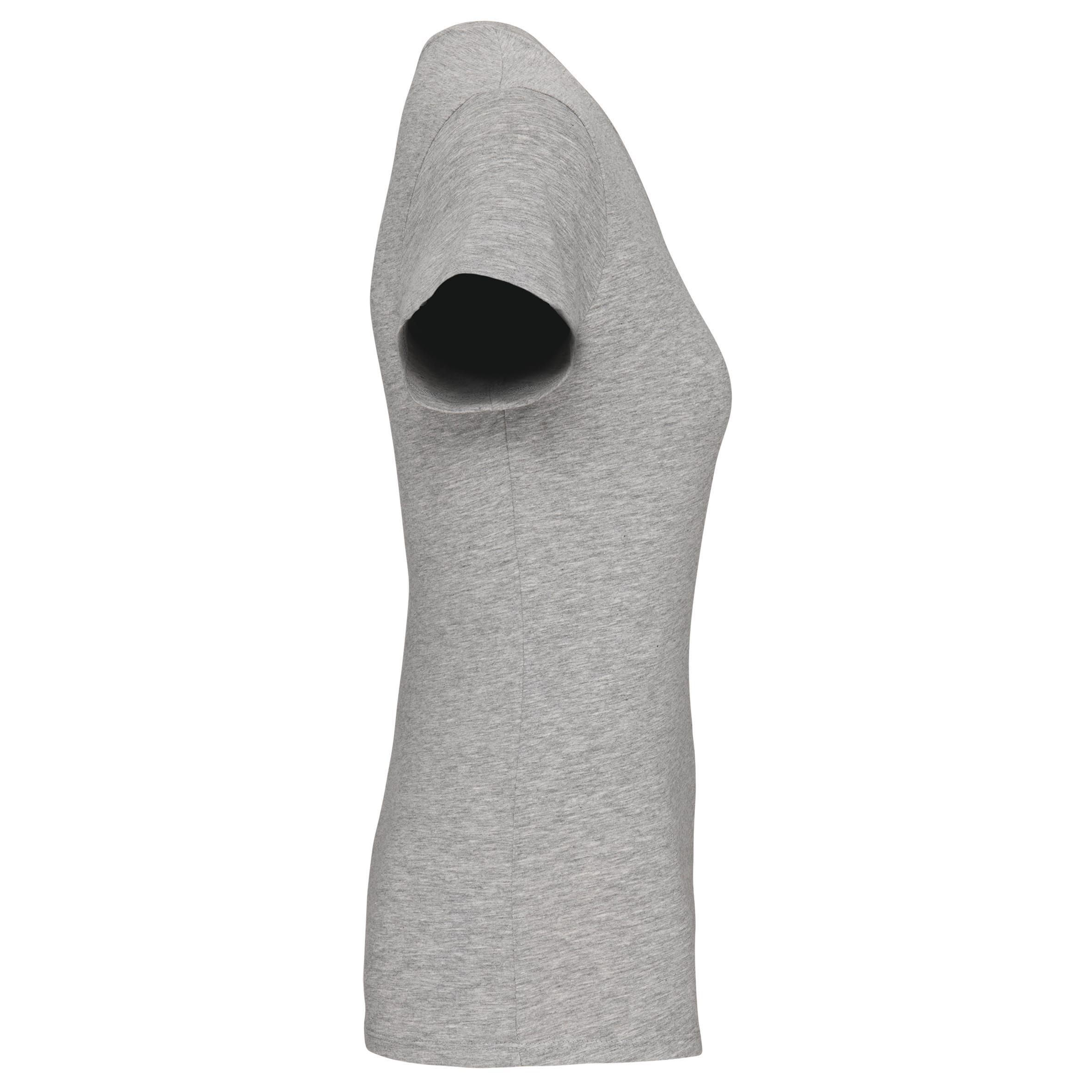 Dames-t-shirt ronde hals korte mouwen