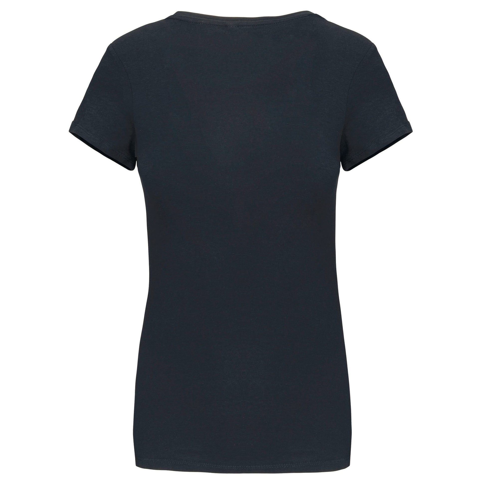 Dames-t-shirt ronde hals korte mouwen
