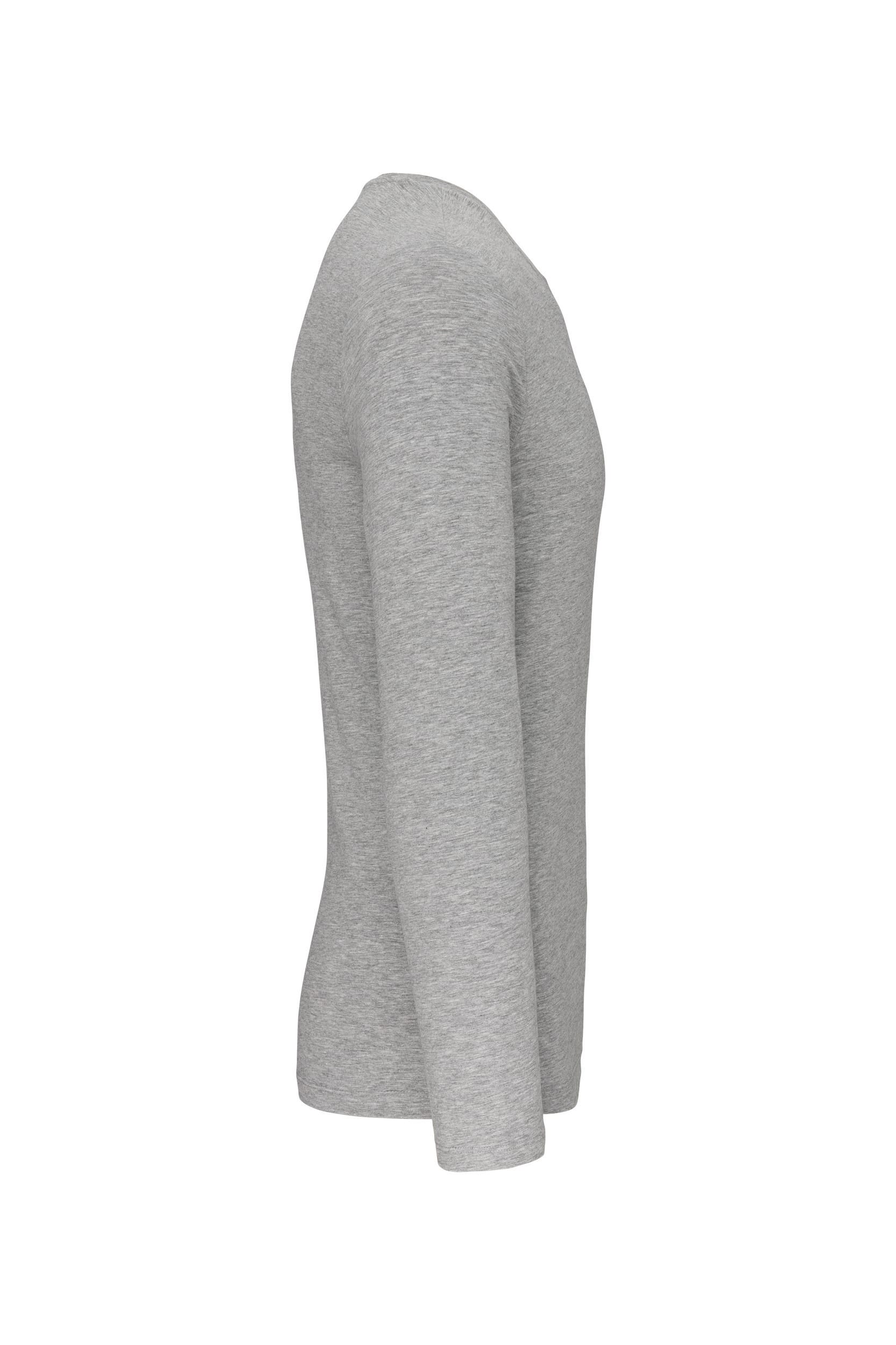 T-shirt ronde hals lange mouwen