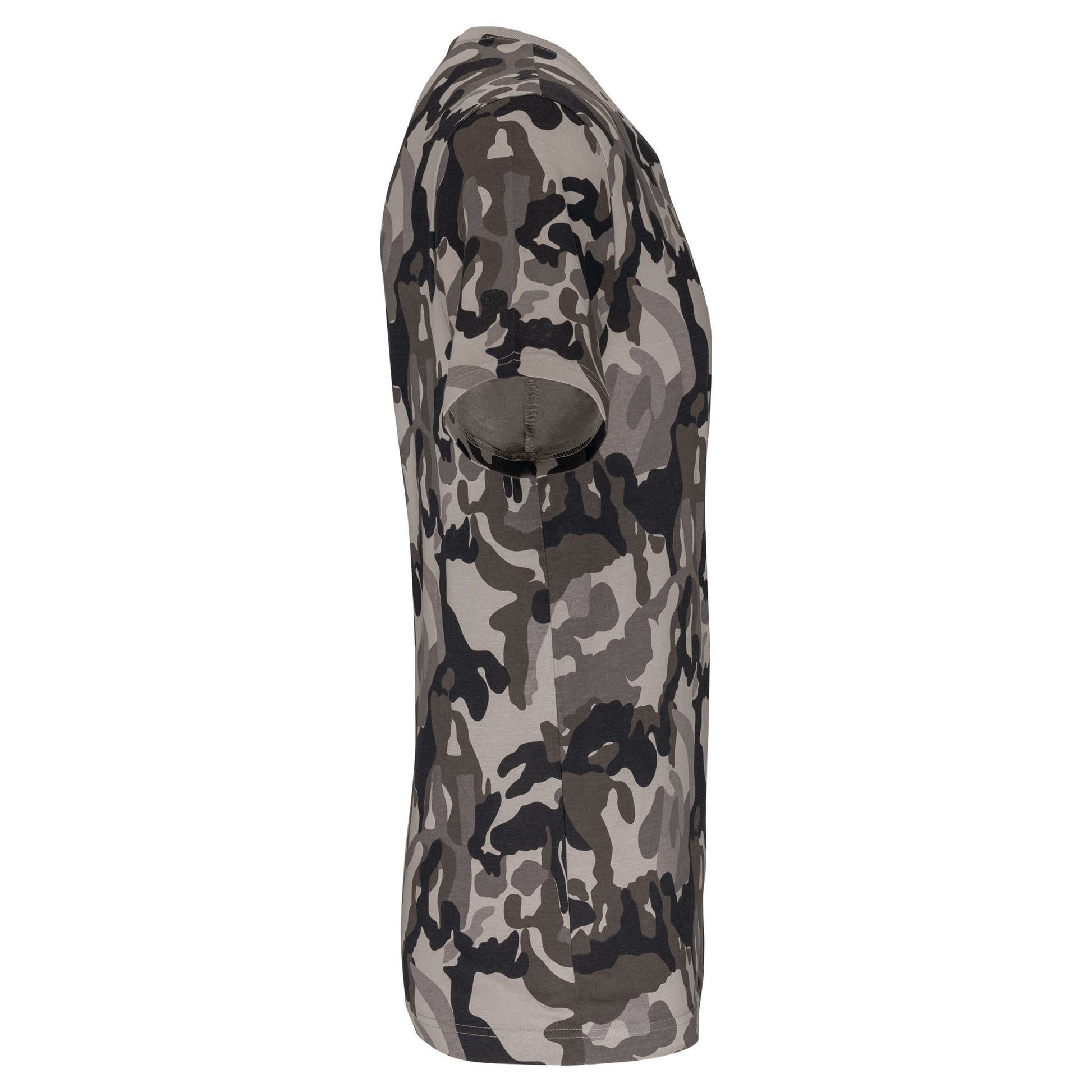 T-shirt camo korte mouwen