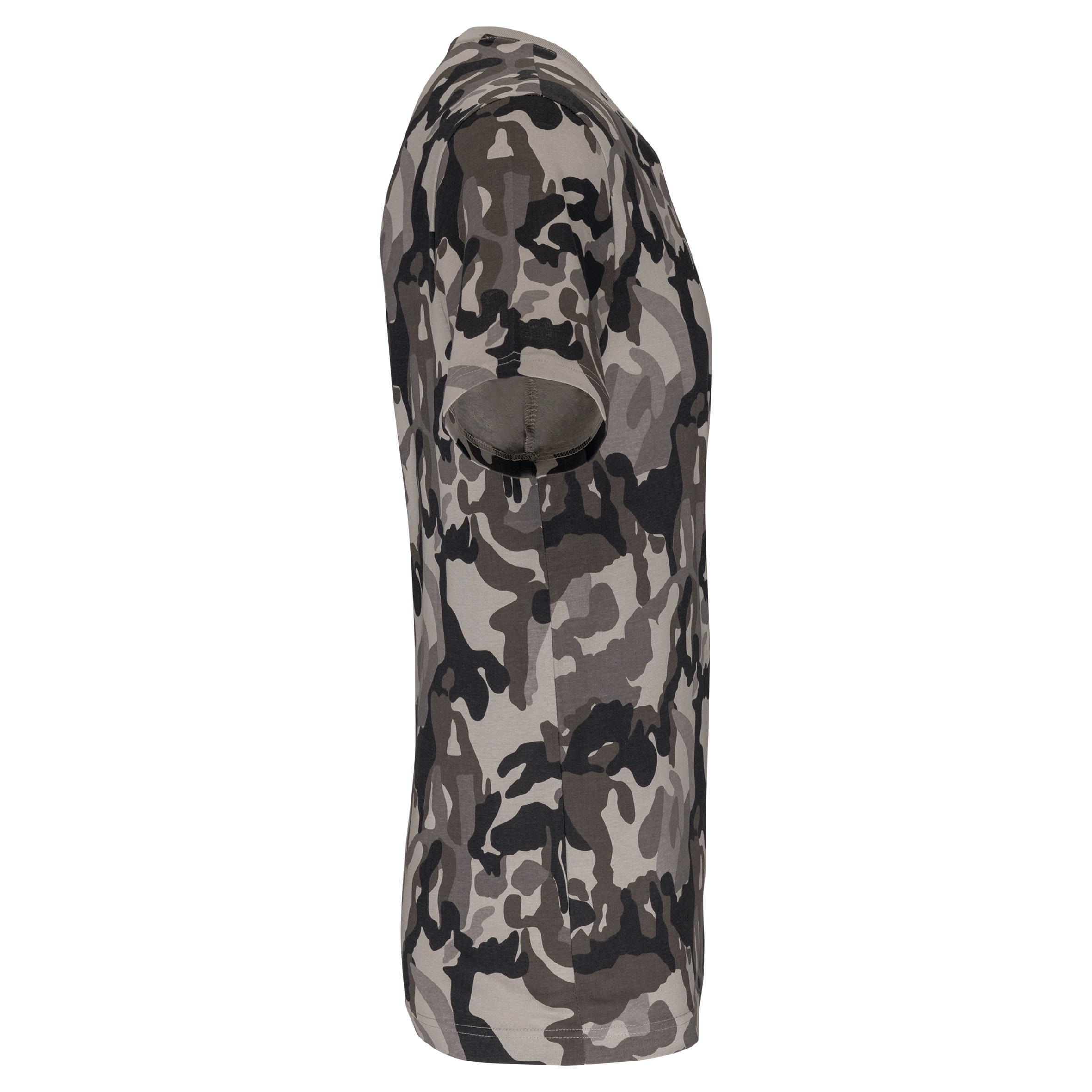 T-shirt camo korte mouwen