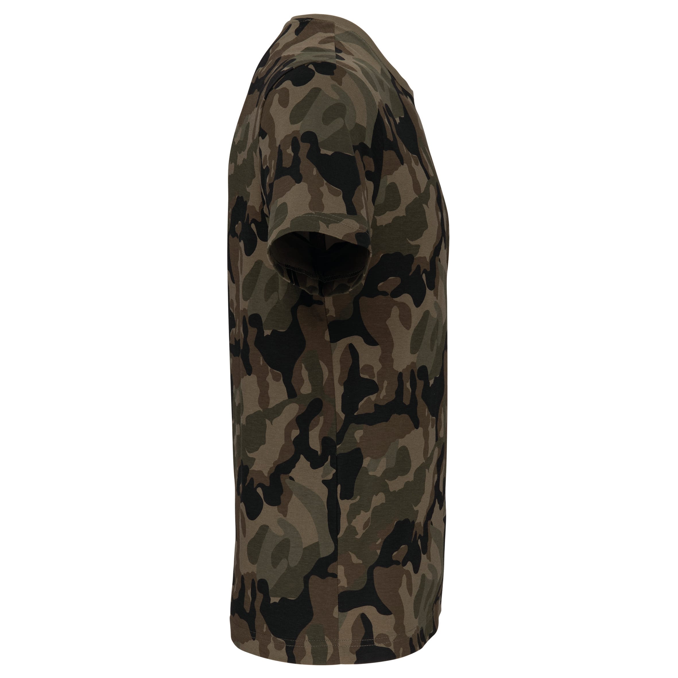 T-shirt camo korte mouwen