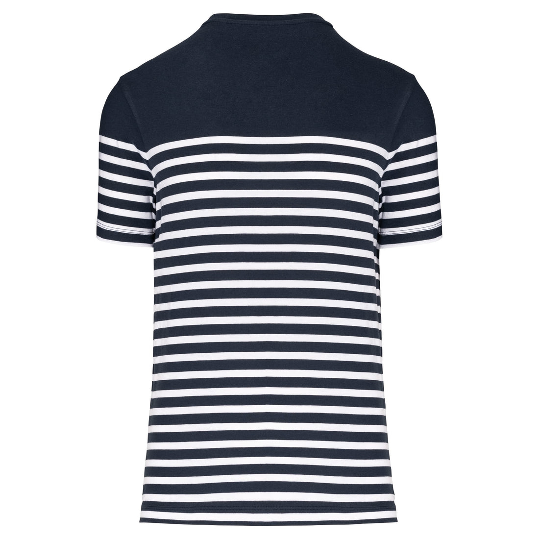 Marine-t-shirt ronde hals Bio heren