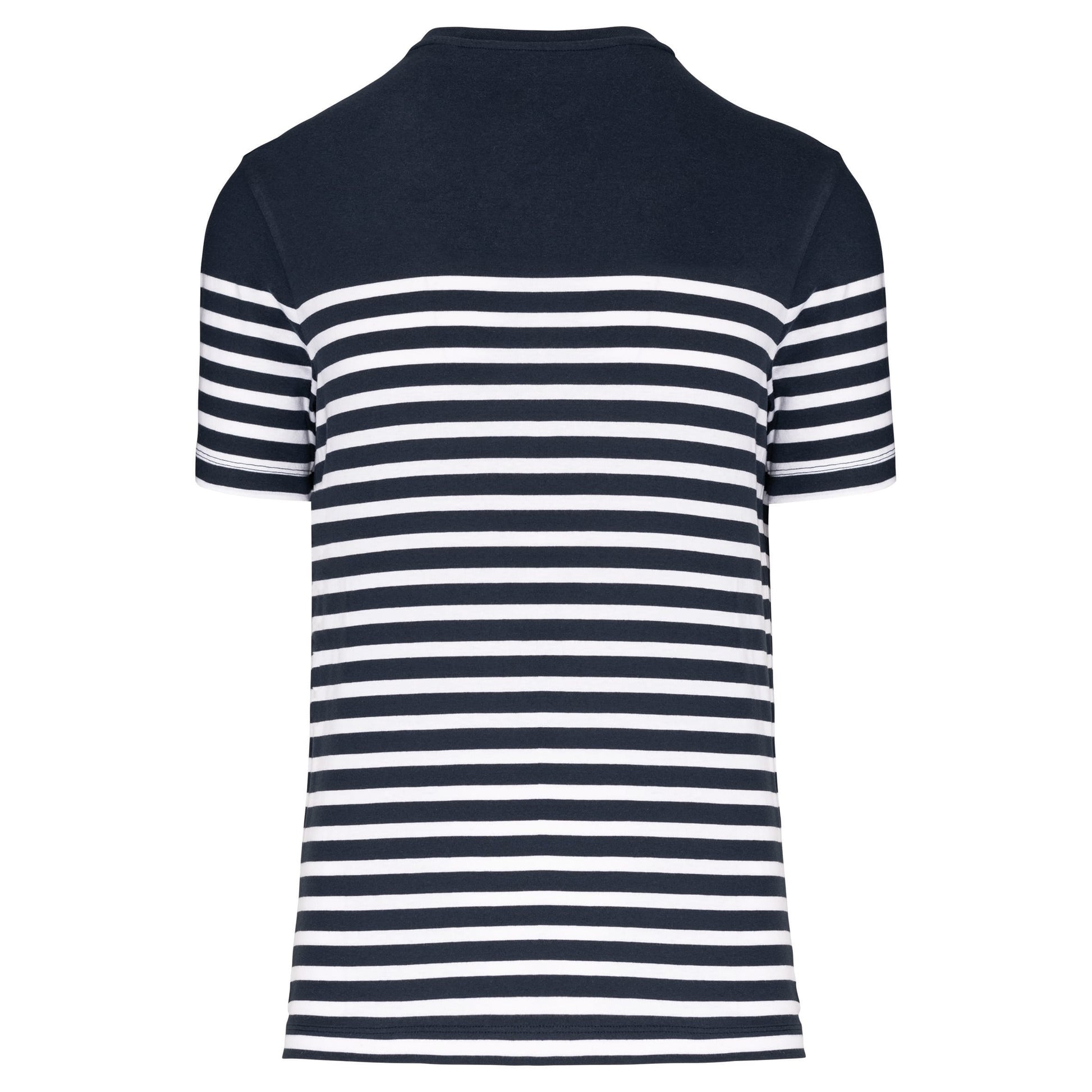 Marine-t-shirt ronde hals Bio heren