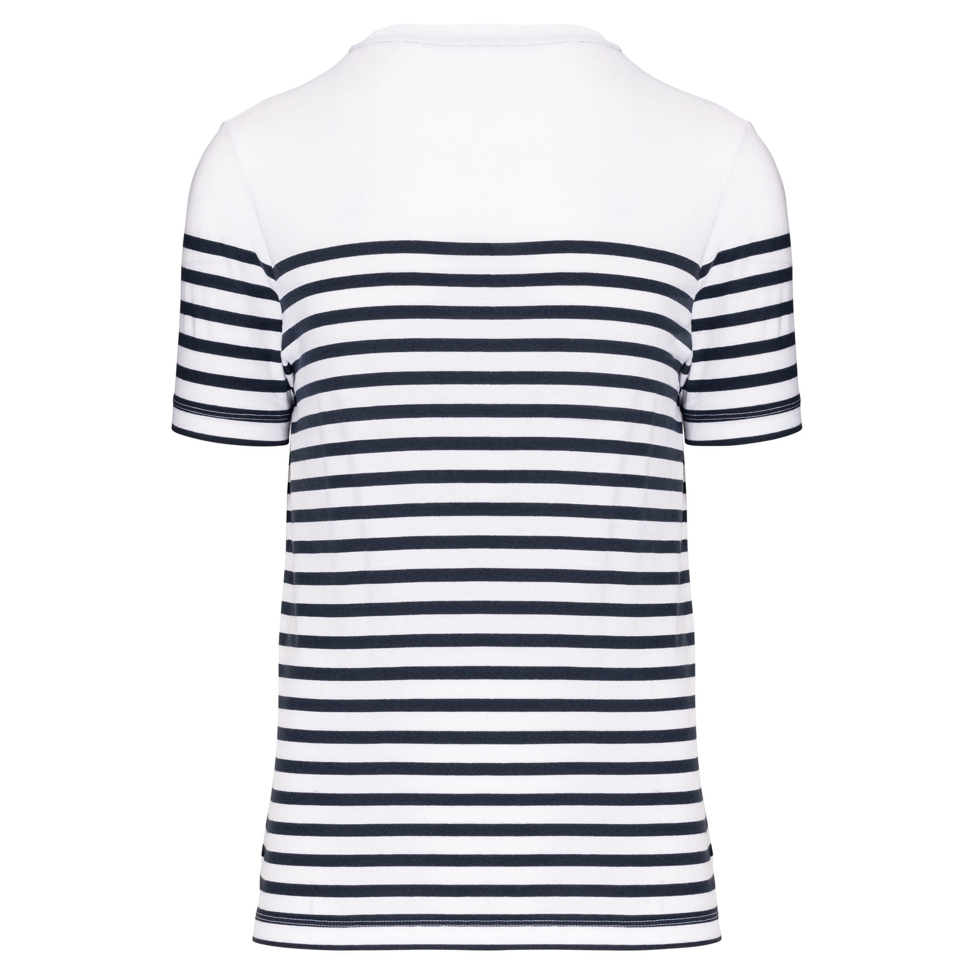 Marine-t-shirt ronde hals Bio heren