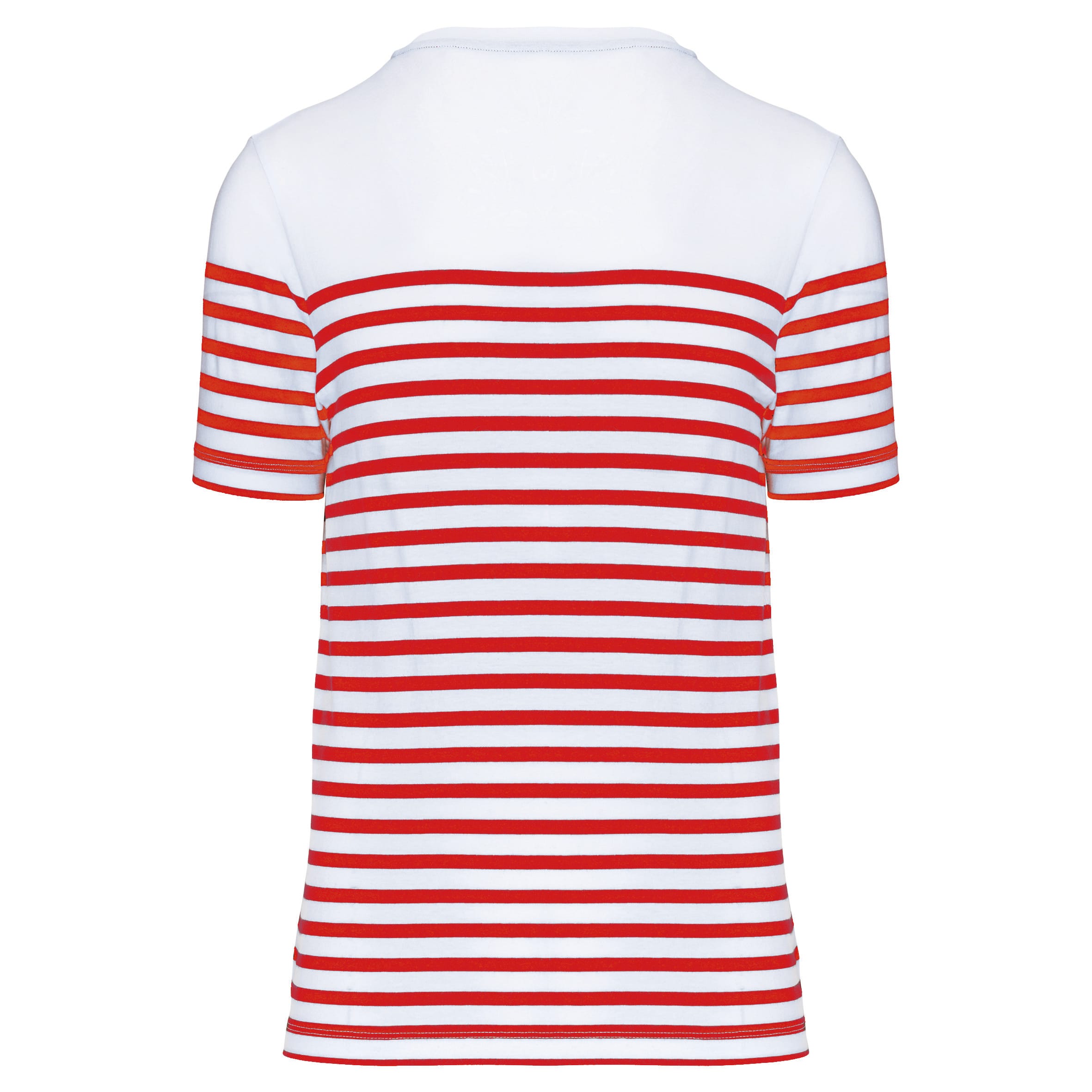 Marine-t-shirt ronde hals Bio heren