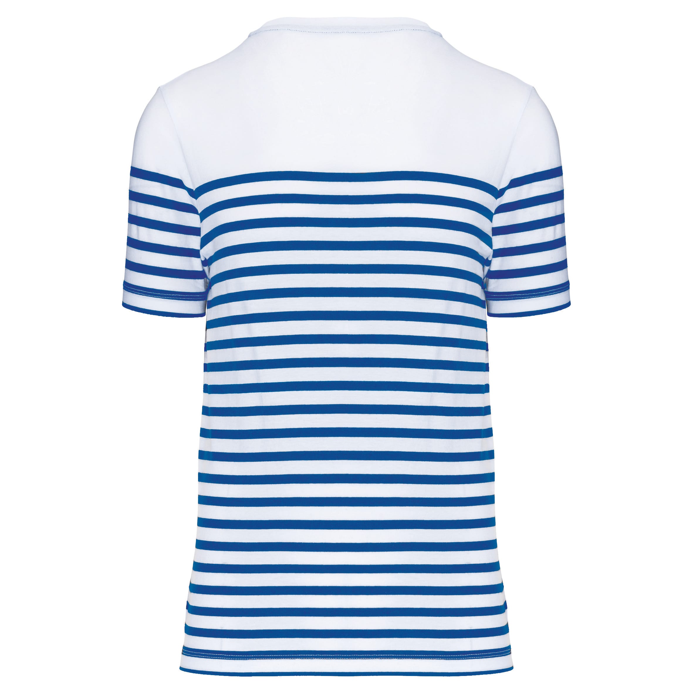 Marine-t-shirt ronde hals Bio heren