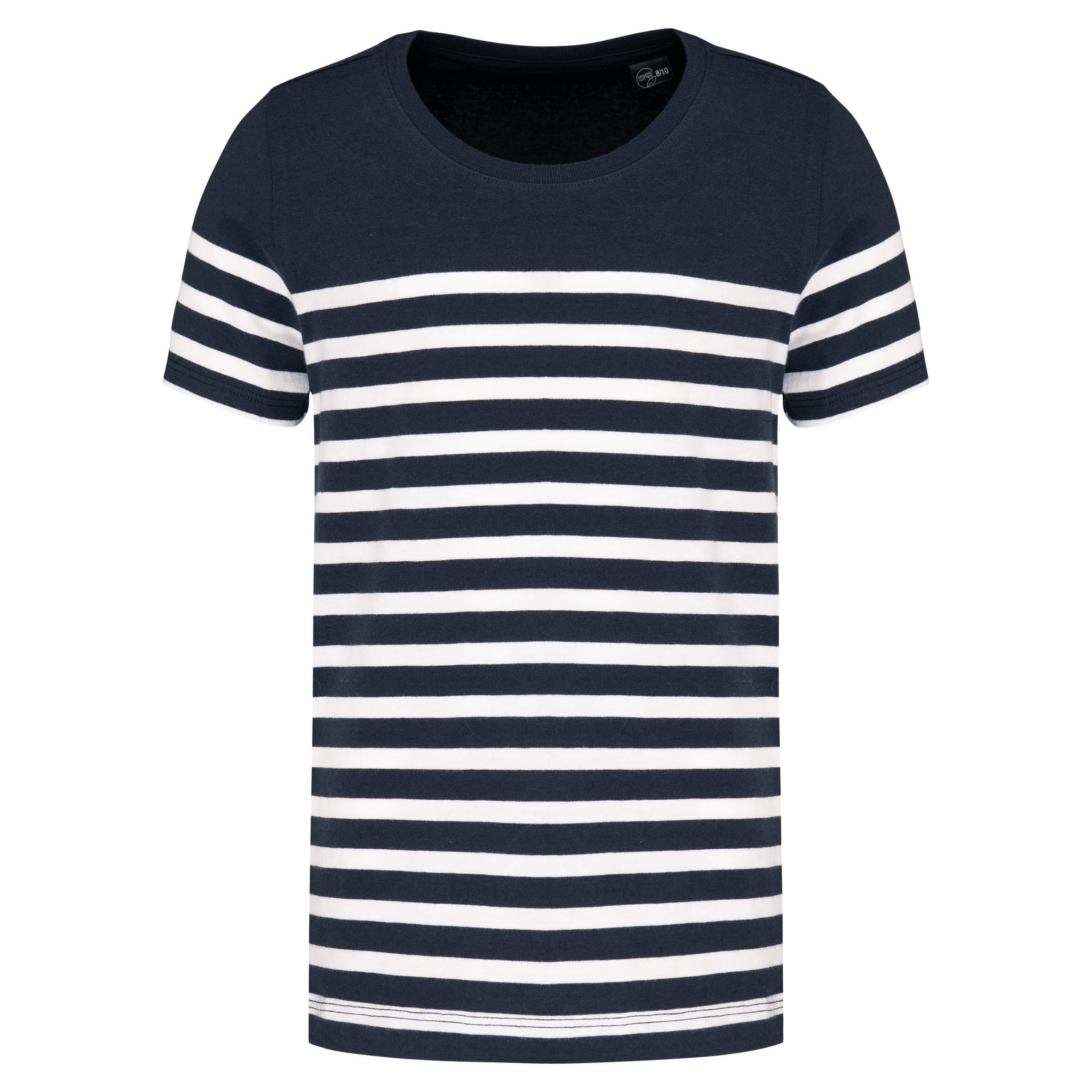 Matrozenshirt ronde hals Bio kind