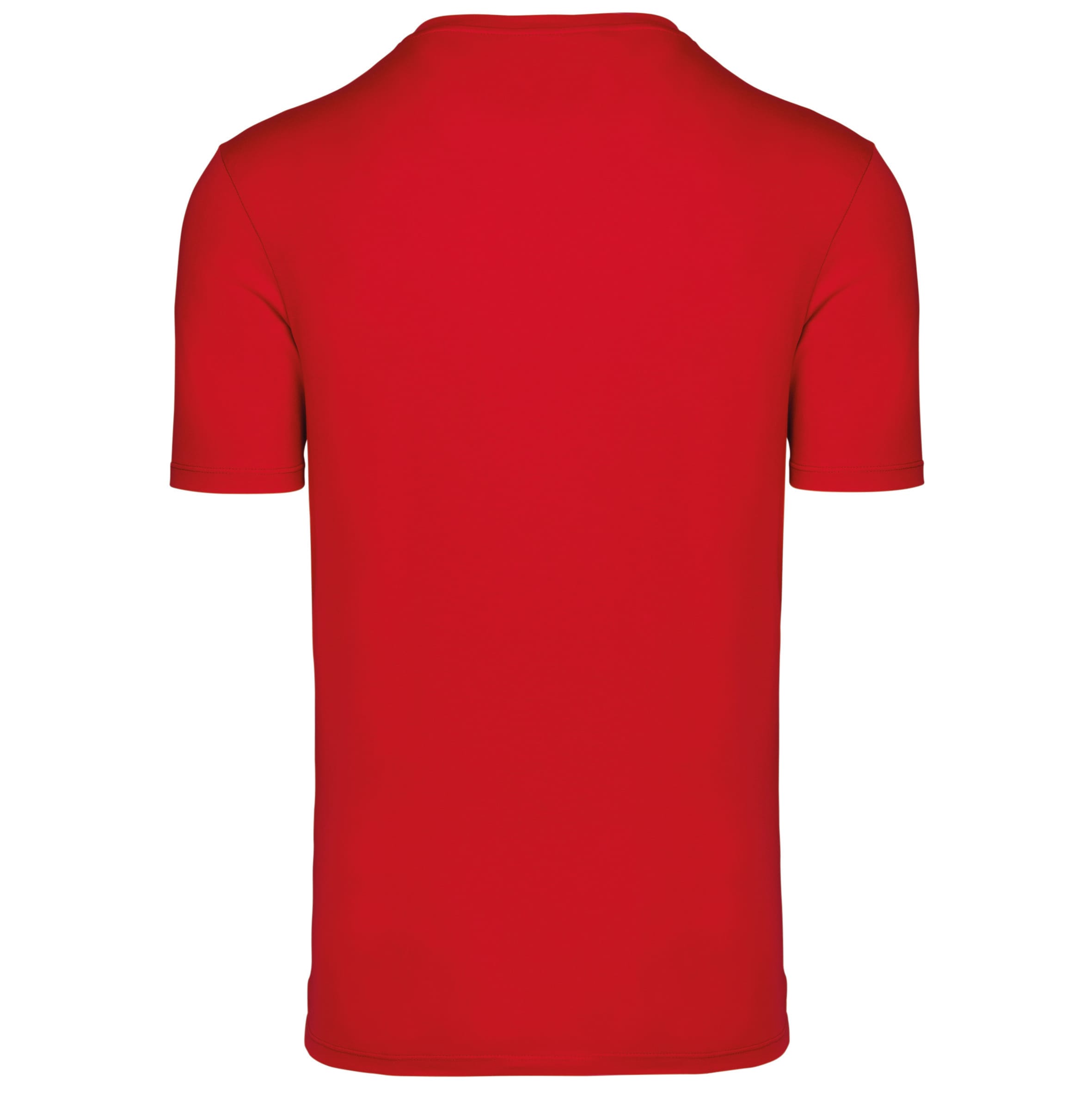 T-shirt ronde hals met korte mouwen uniseks