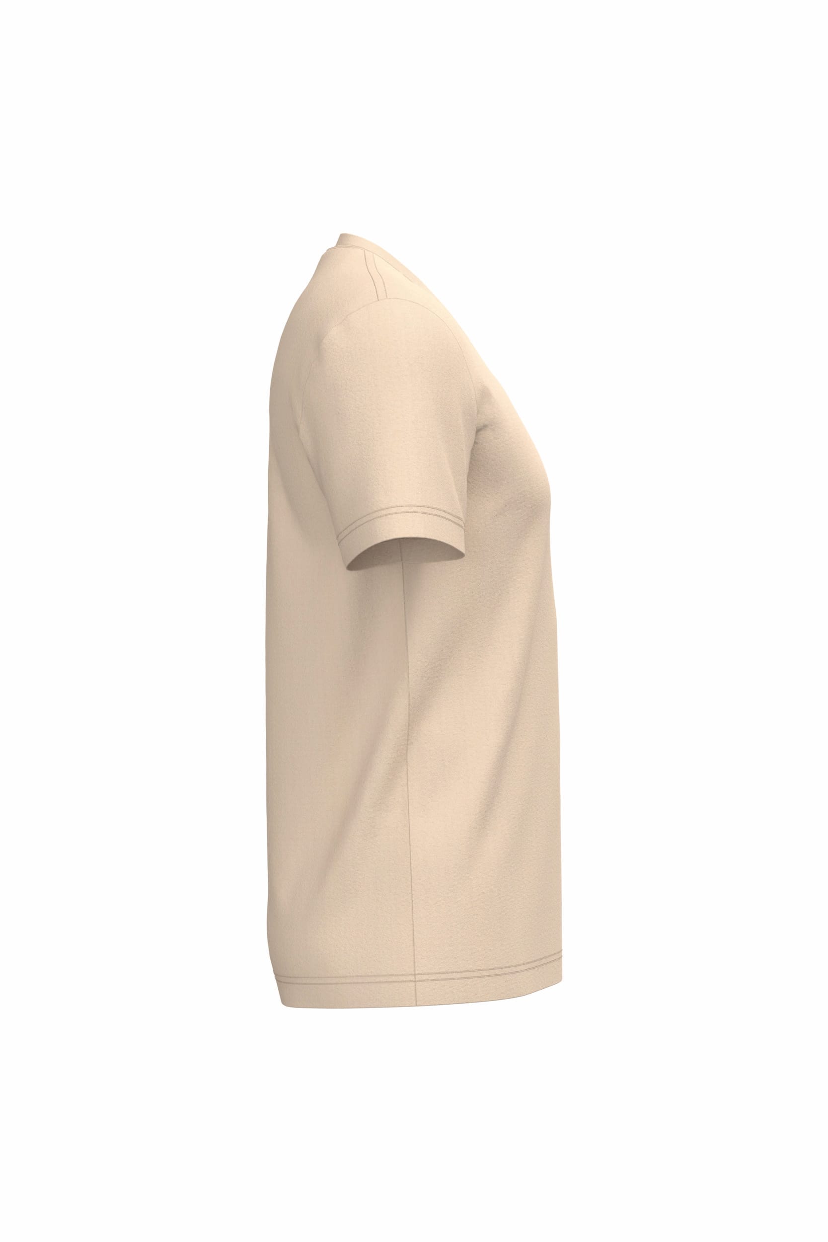 T-shirt V-hals korte mouwen
