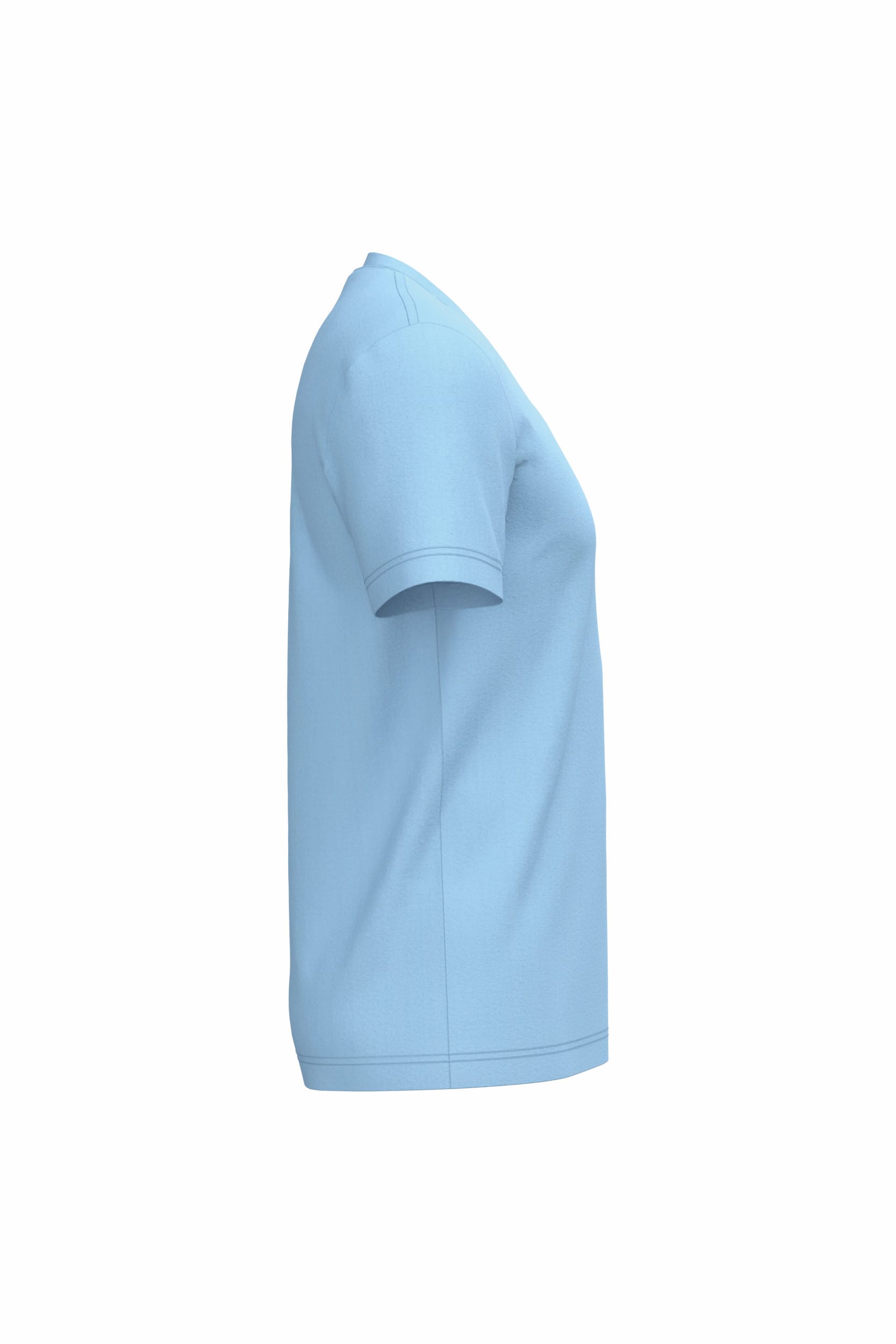 T-shirt V-hals korte mouwen