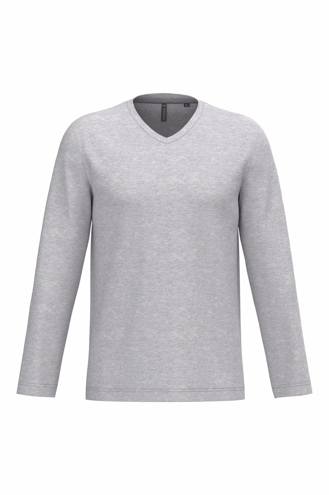 T-shirt V-hals lange mouwen