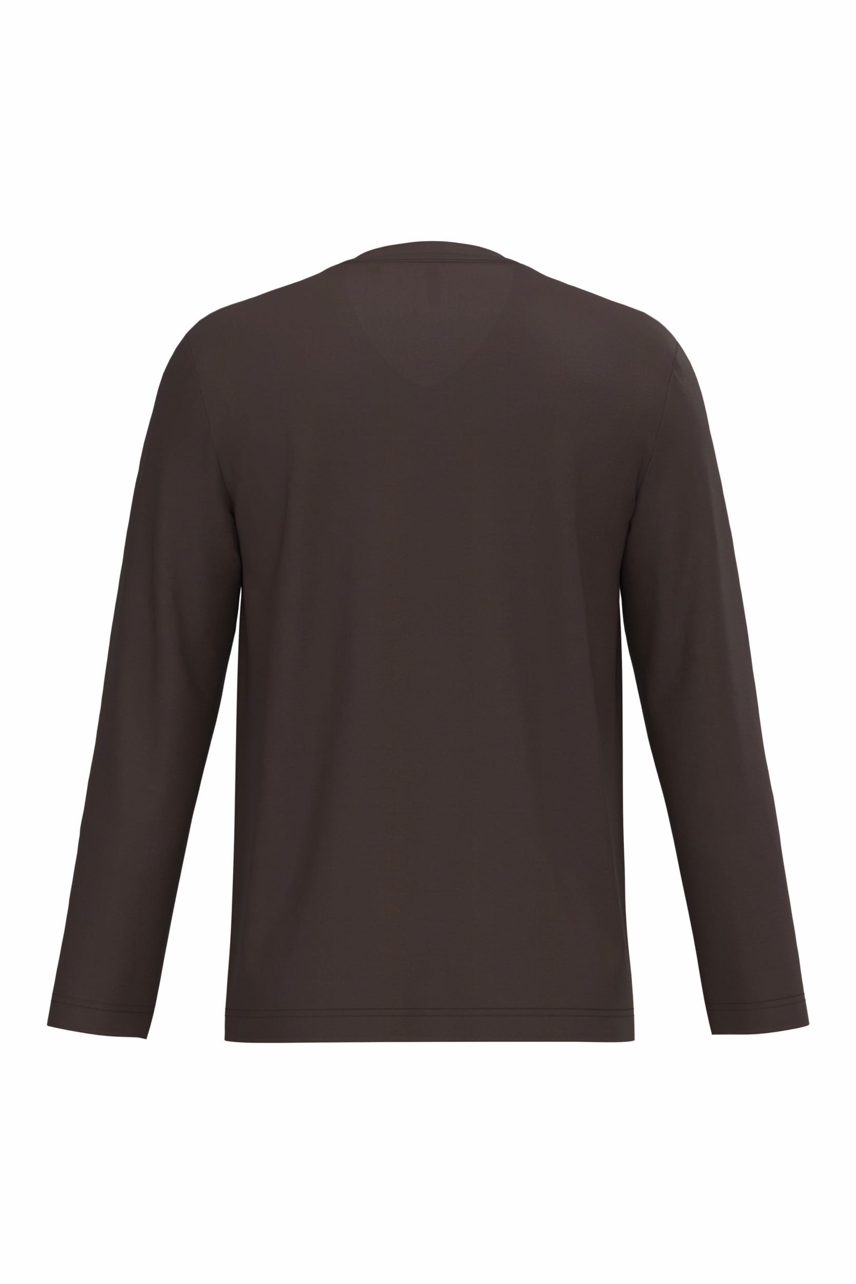 T-shirt V-hals lange mouwen