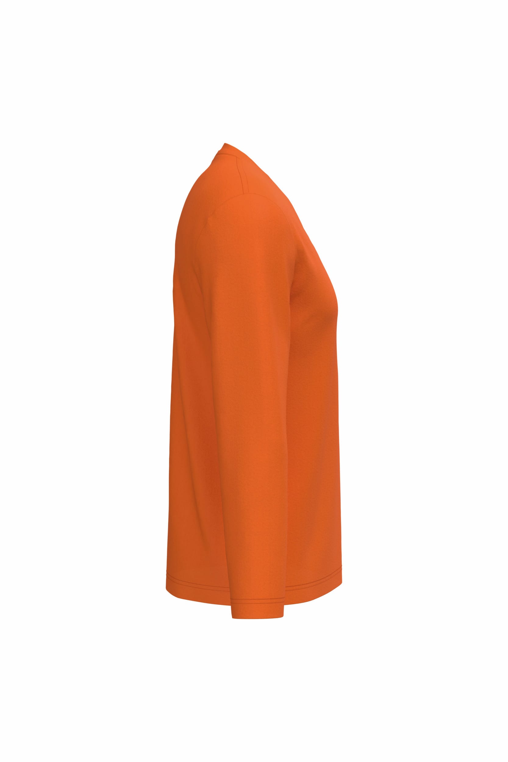 T-shirt V-hals lange mouwen