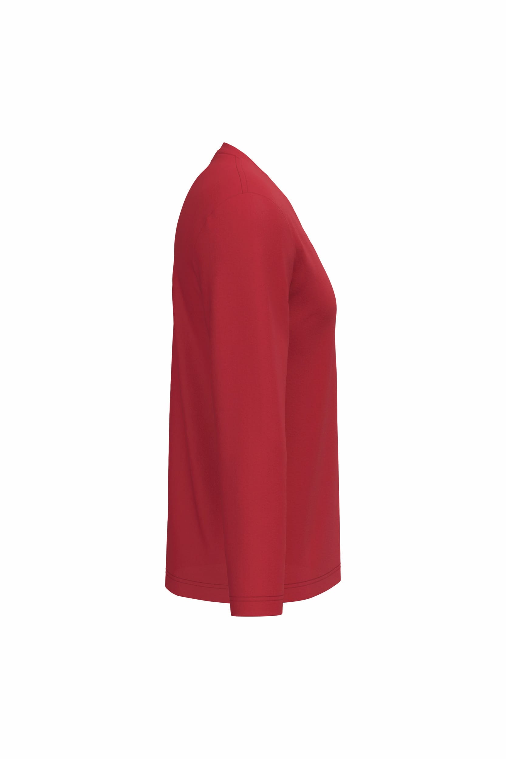 T-shirt V-hals lange mouwen