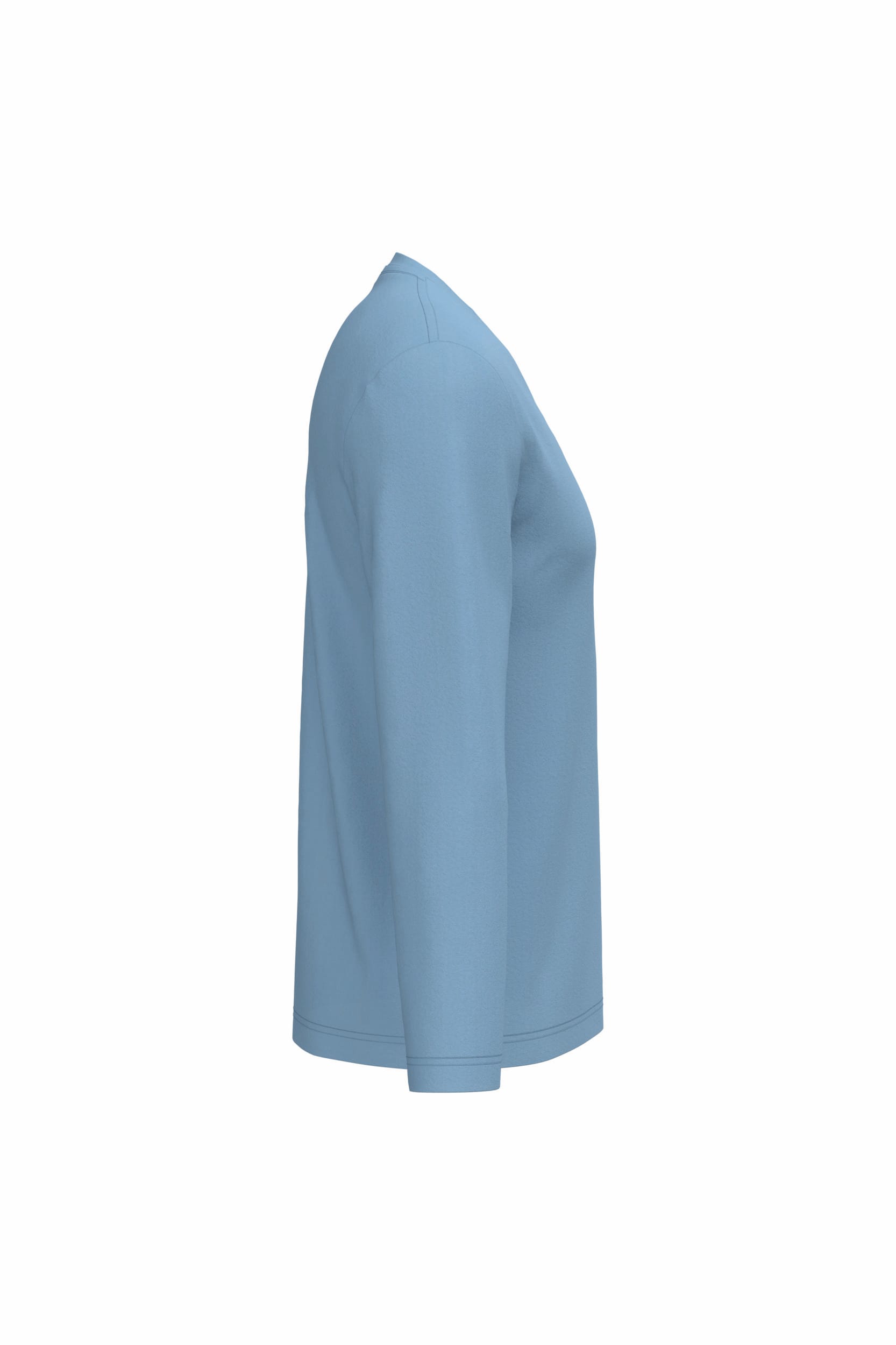 T-shirt V-hals lange mouwen