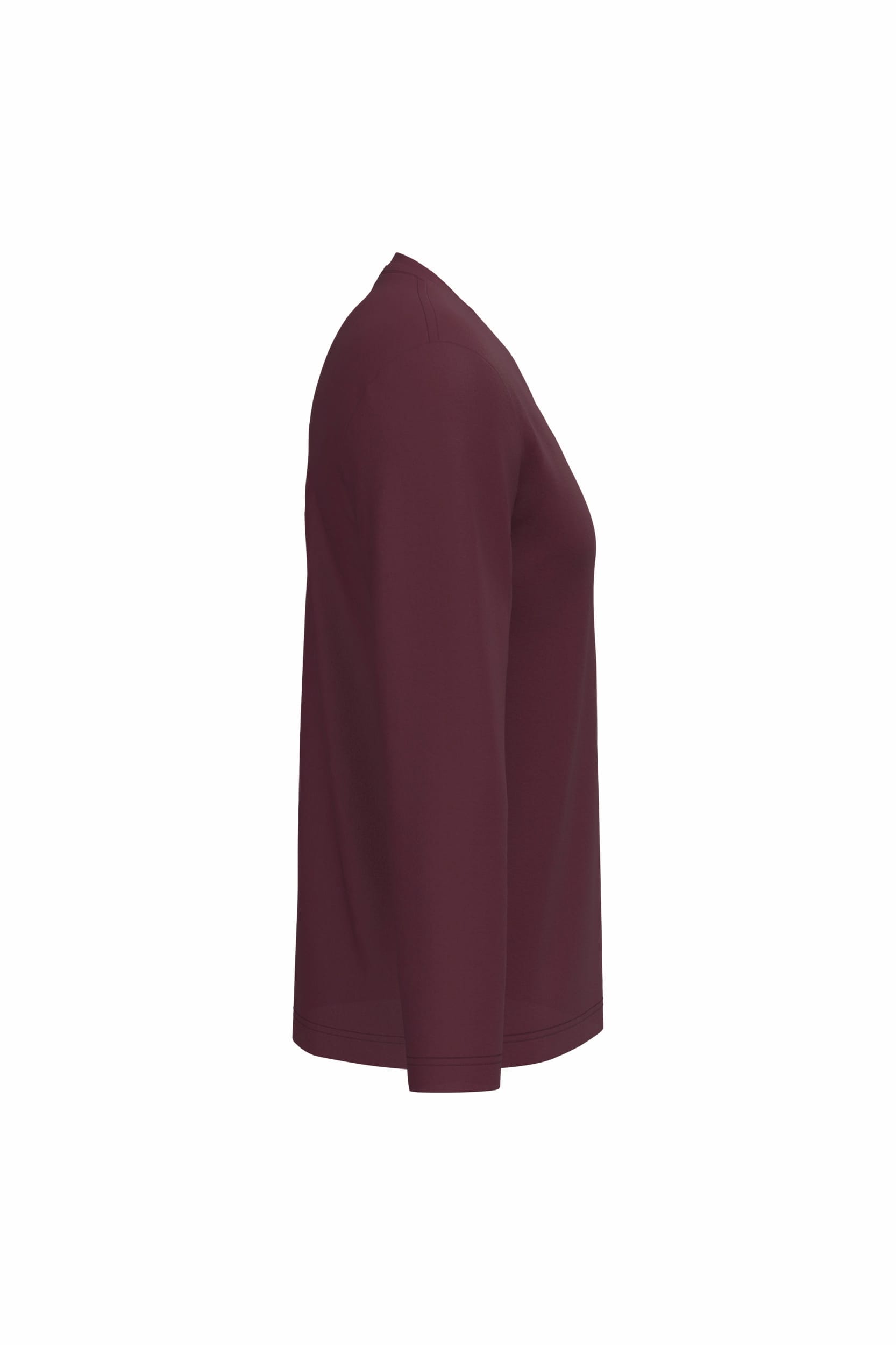 T-shirt V-hals lange mouwen
