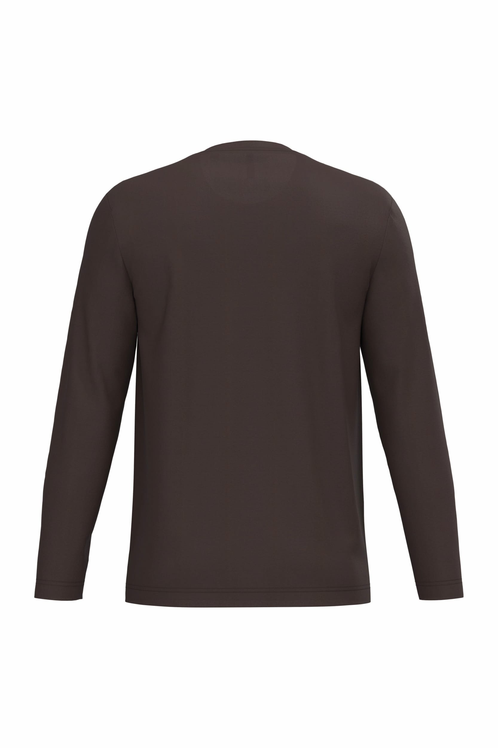T-shirt ronde hals lange mouwen