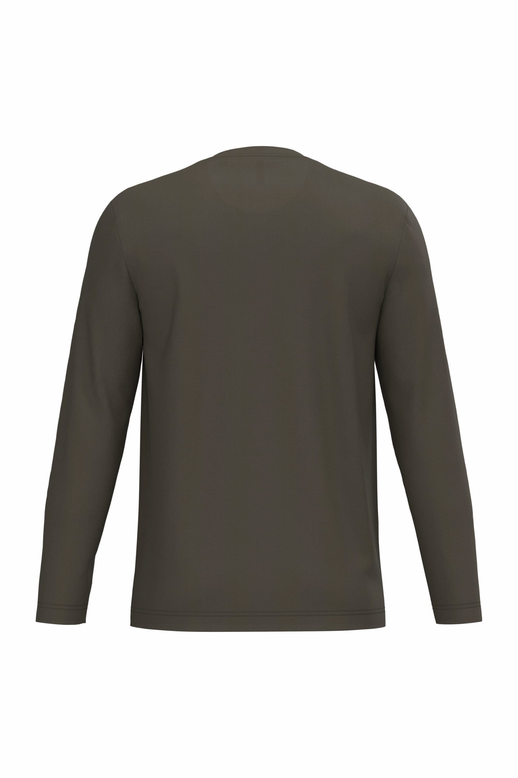 T-shirt ronde hals lange mouwen