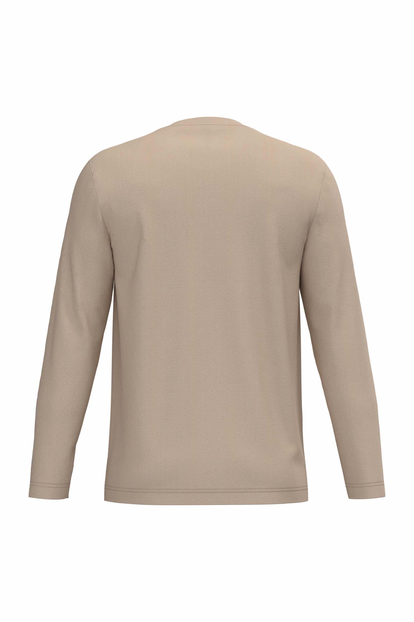 T-shirt ronde hals lange mouwen
