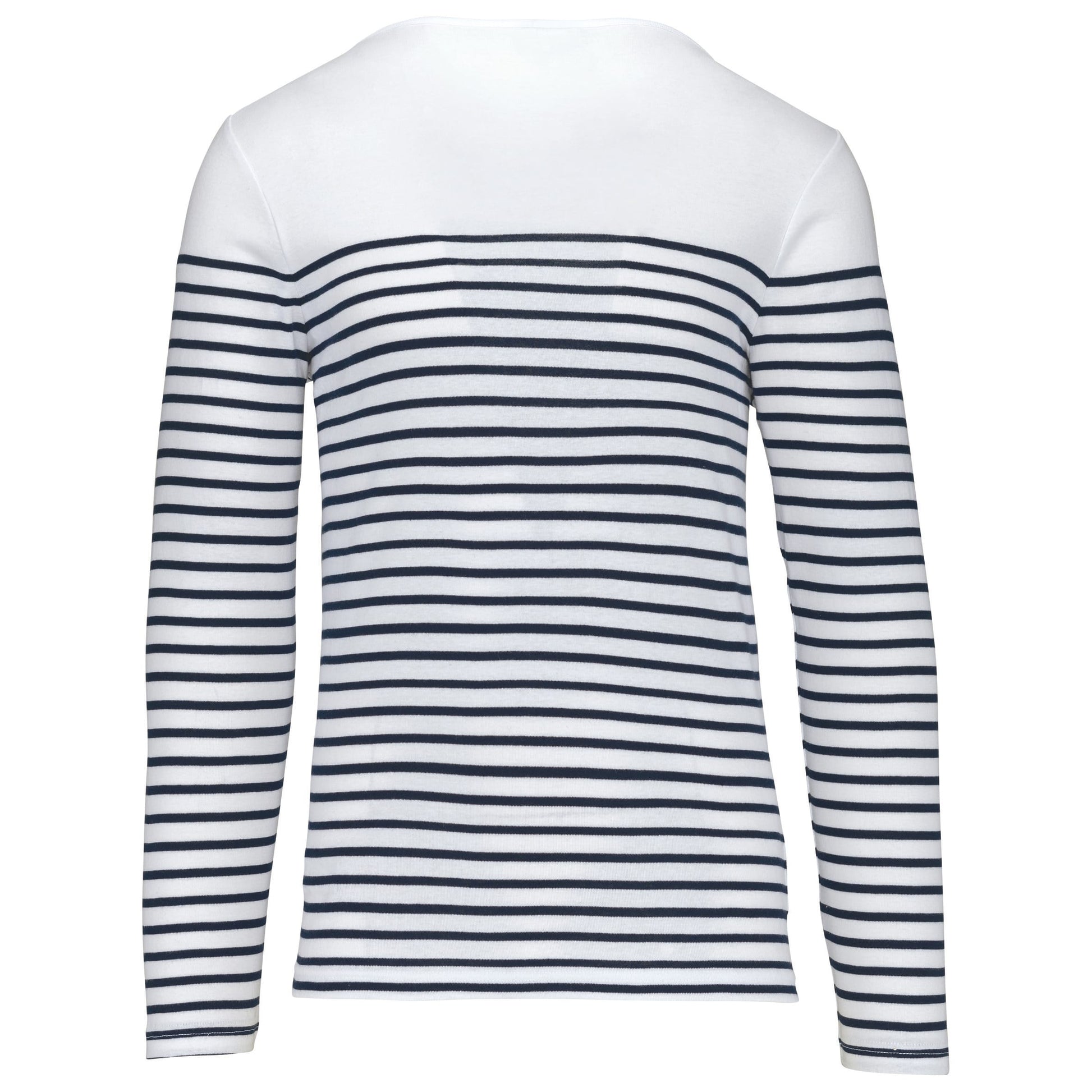 Gestreept heren-t-shirt lange mouwen