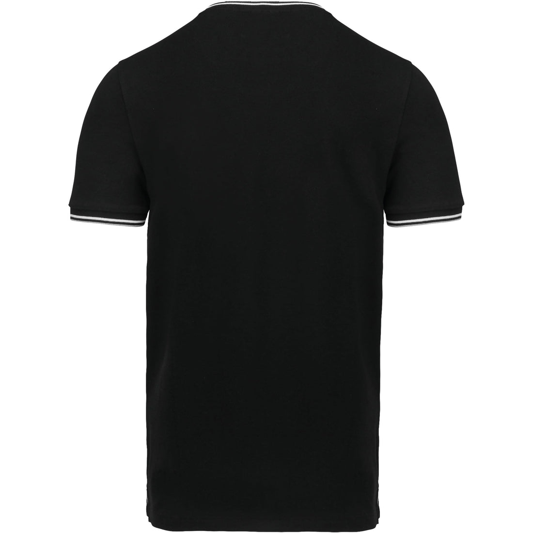 Heren-t-shirt piqué V-hals