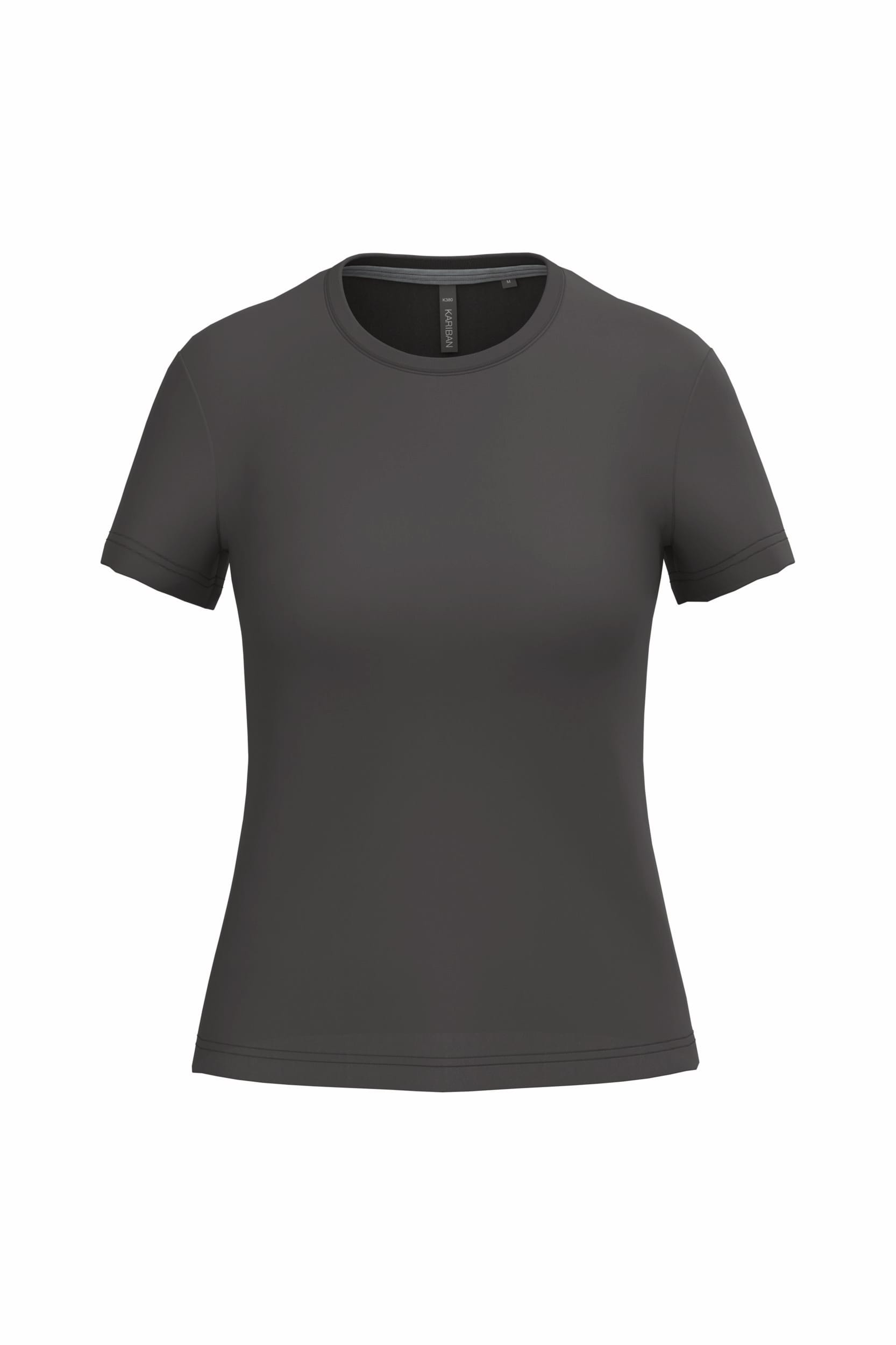 Dames t-shirt ronde hals korte mouwen