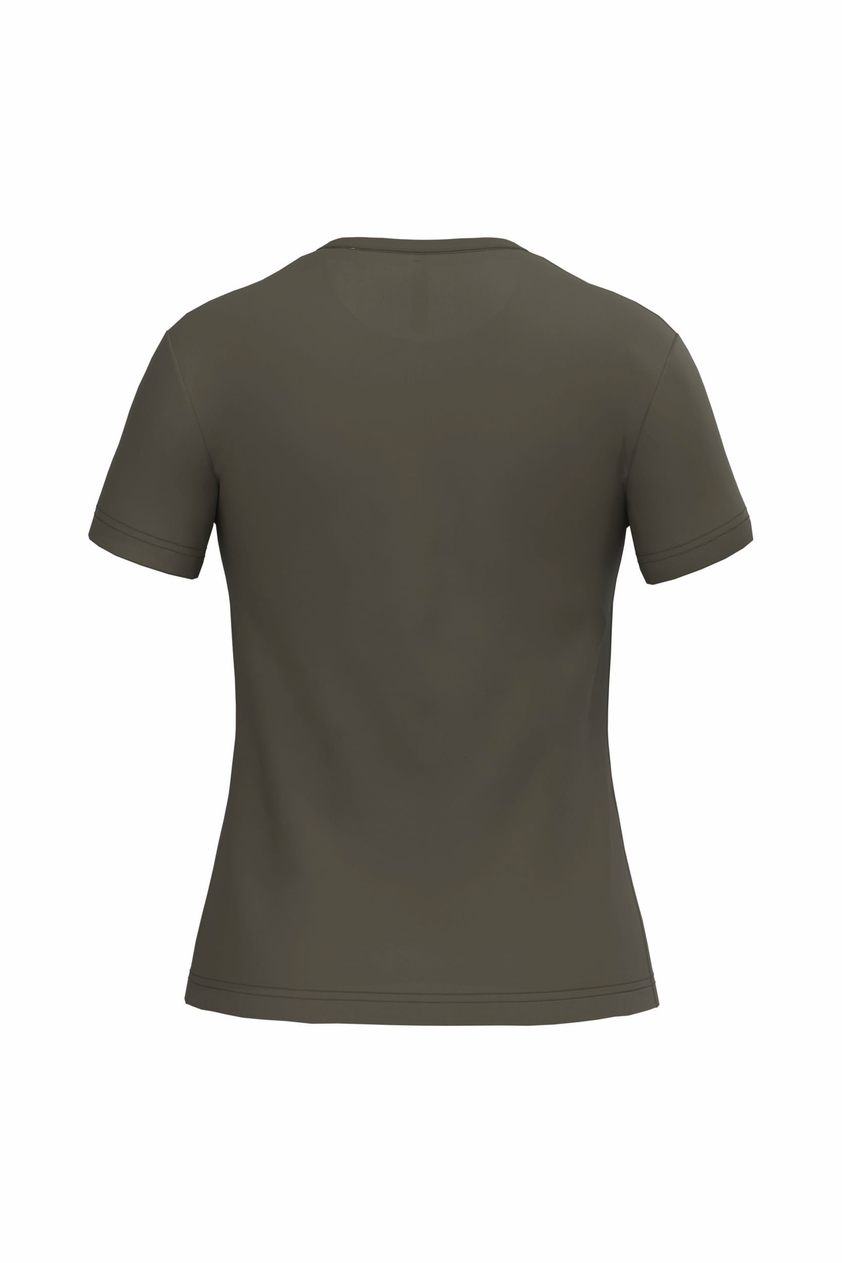 Dames t-shirt ronde hals korte mouwen