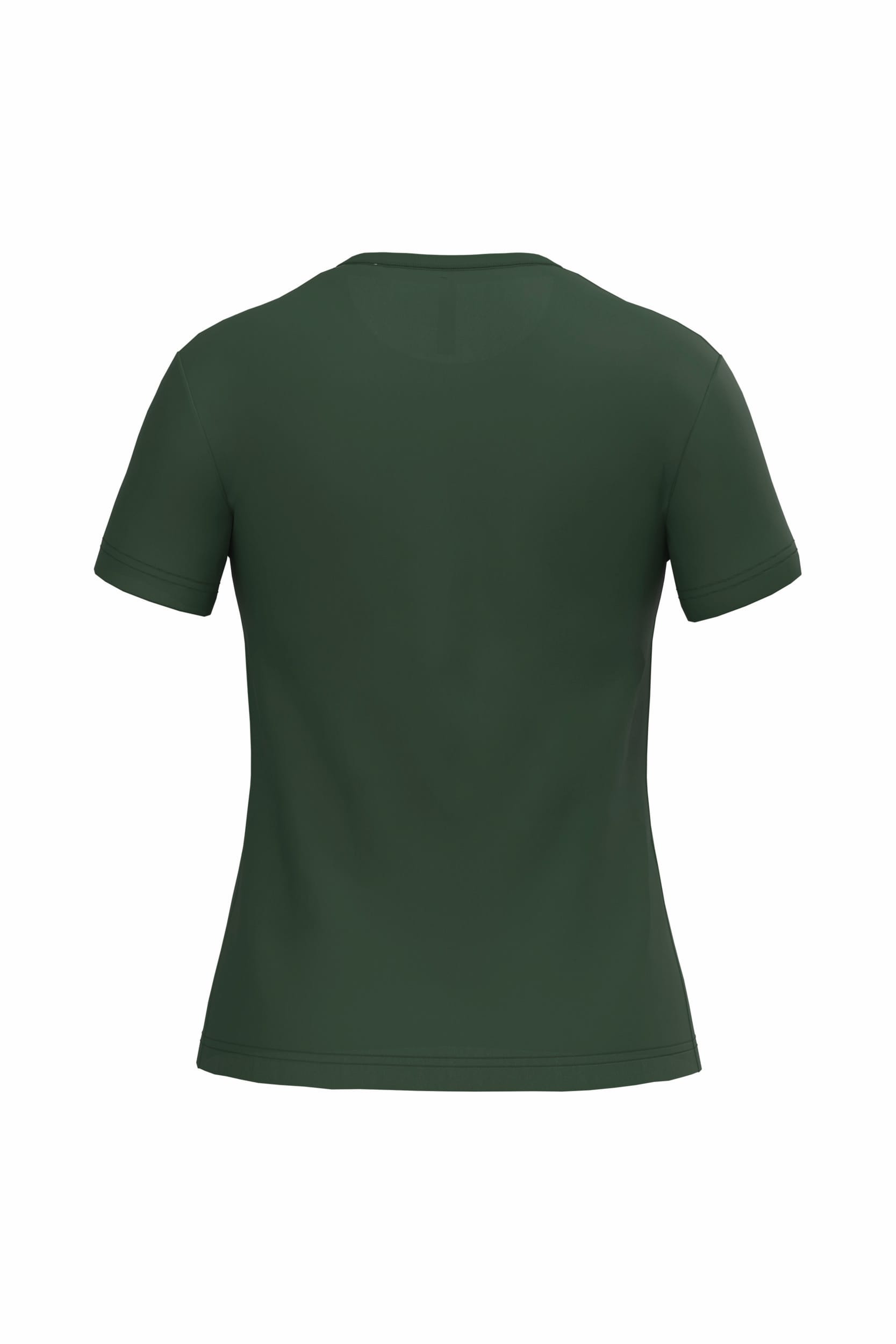 Dames t-shirt ronde hals korte mouwen