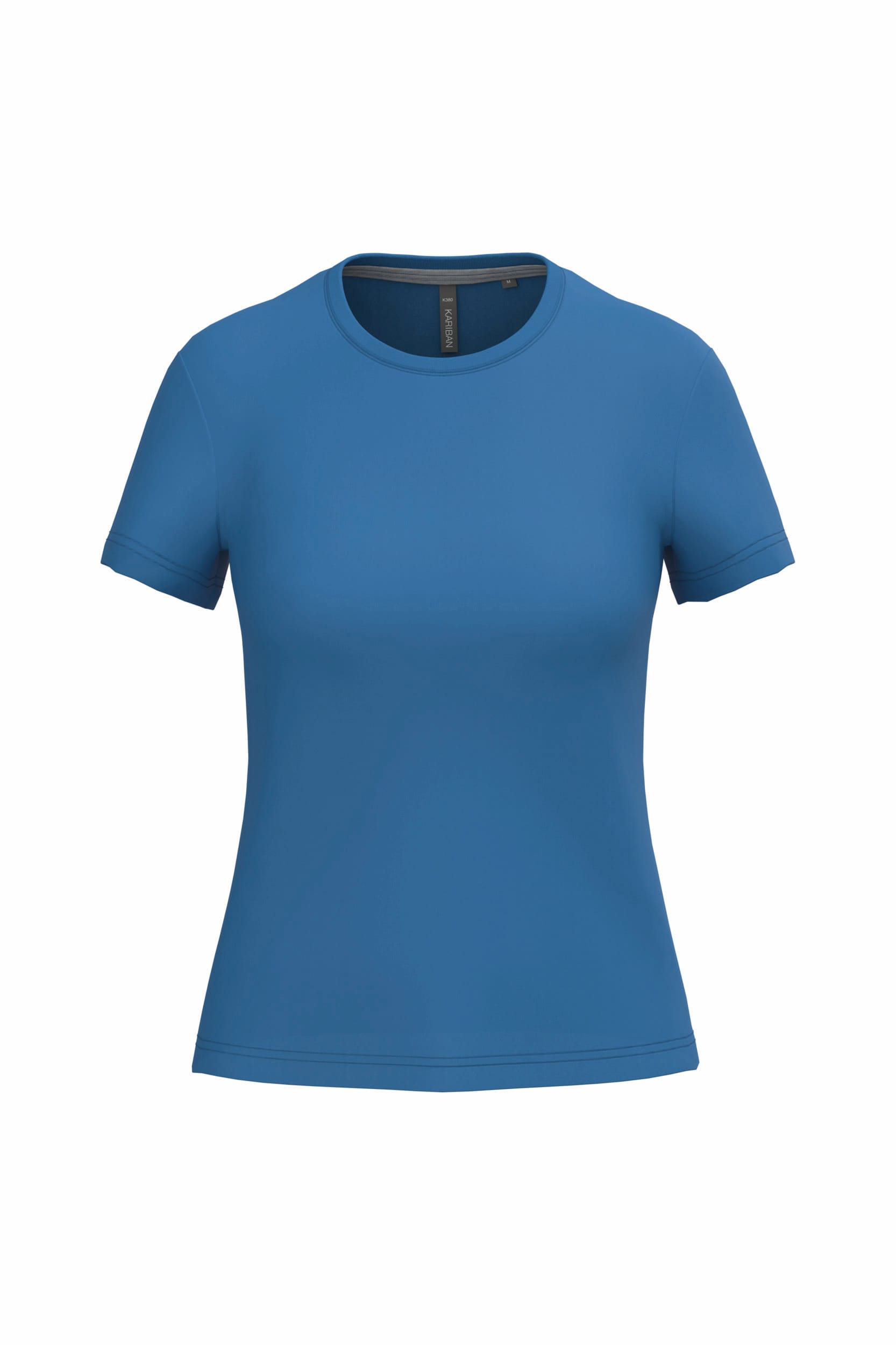 Dames t-shirt ronde hals korte mouwen