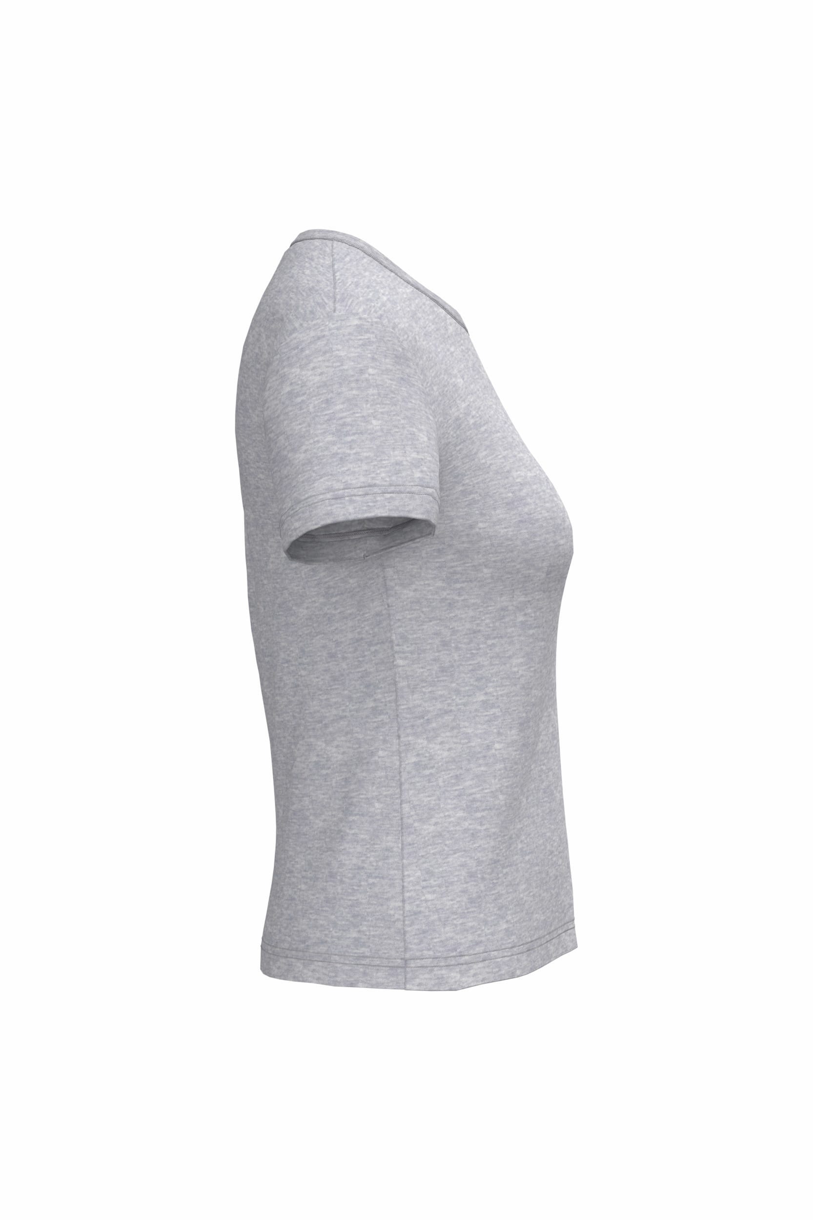 Dames t-shirt ronde hals korte mouwen