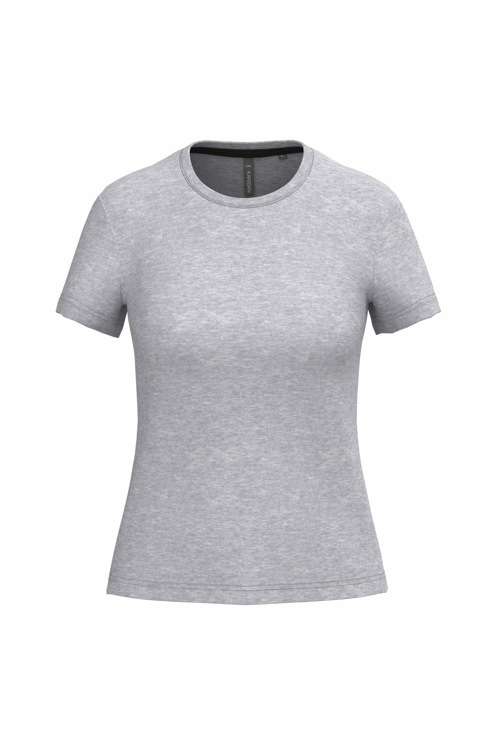 Dames t-shirt ronde hals korte mouwen