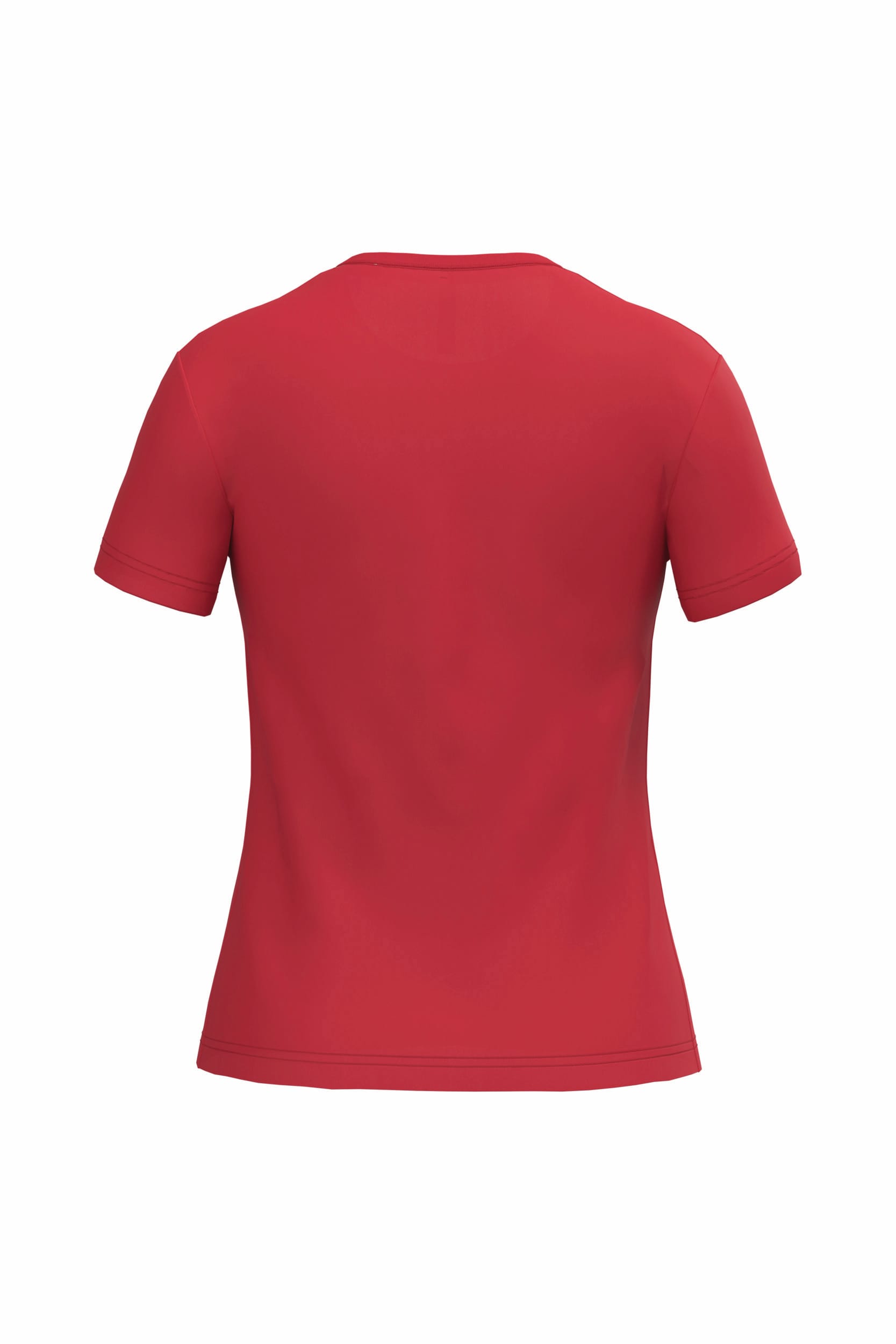 Dames t-shirt ronde hals korte mouwen