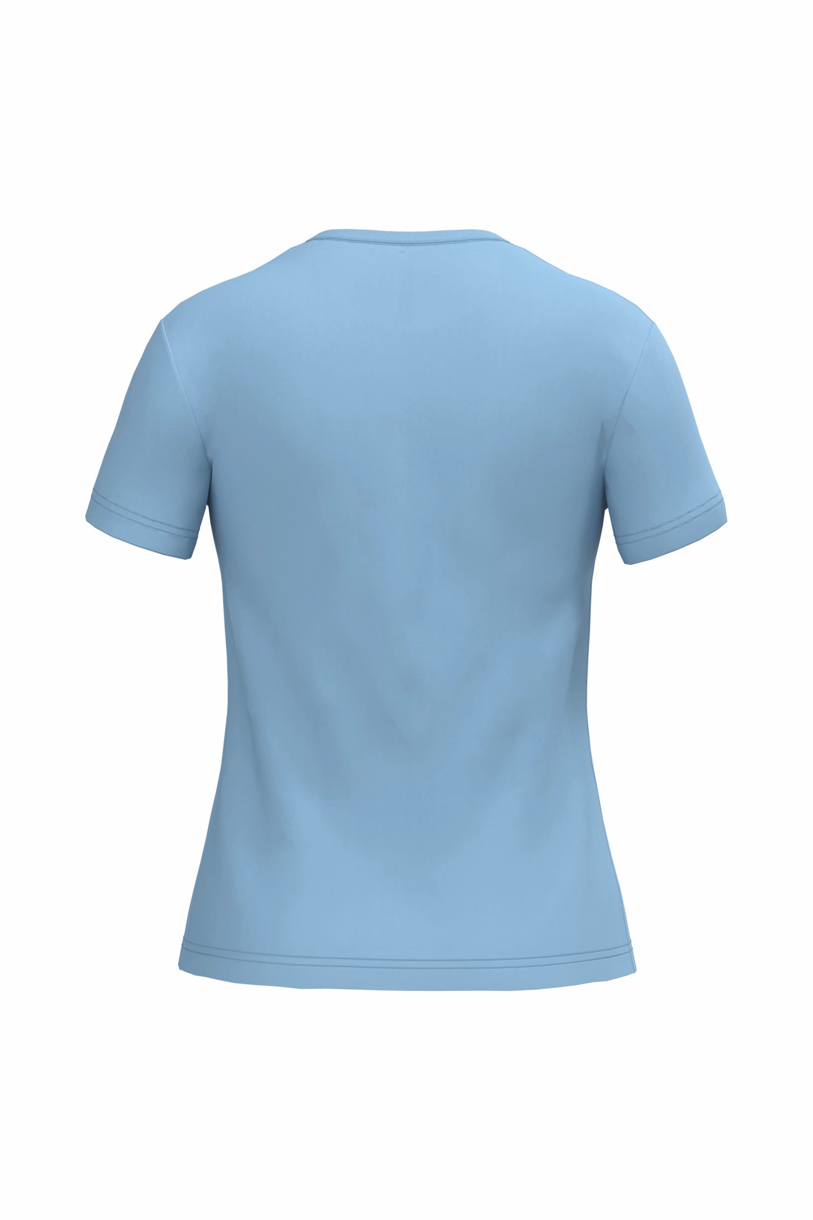 Dames t-shirt ronde hals korte mouwen
