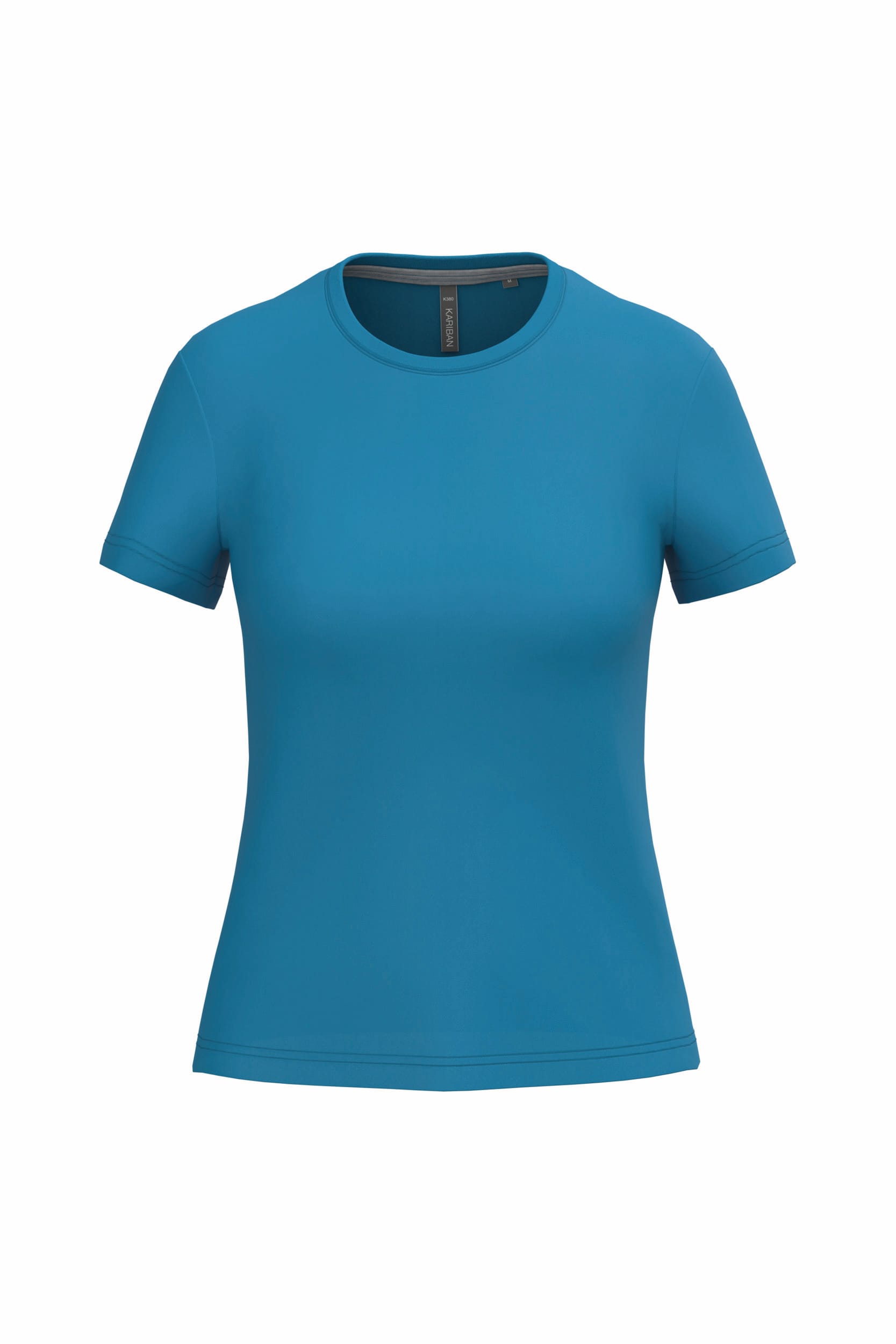 Dames t-shirt ronde hals korte mouwen