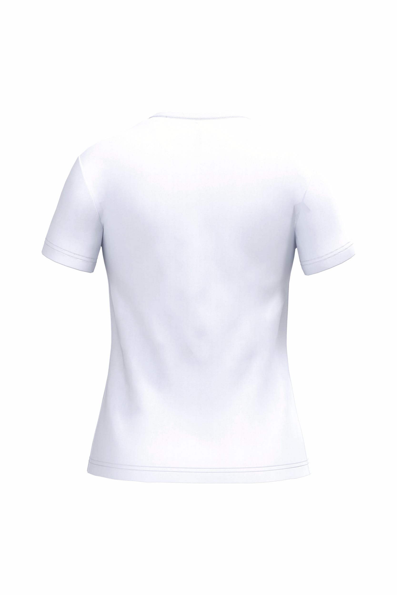 Dames t-shirt ronde hals korte mouwen
