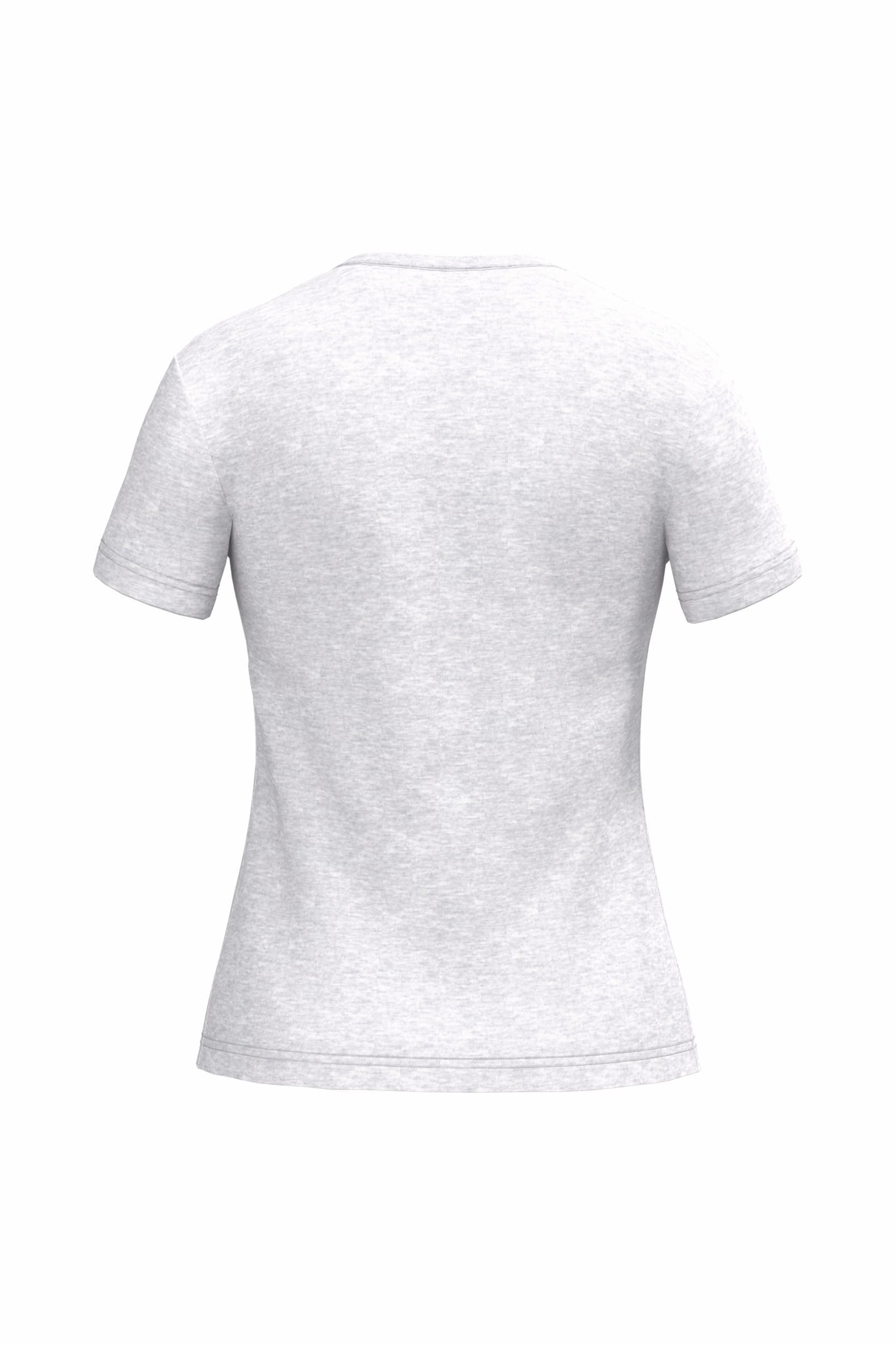 Dames T-shirt V-hals Korte Mouwen