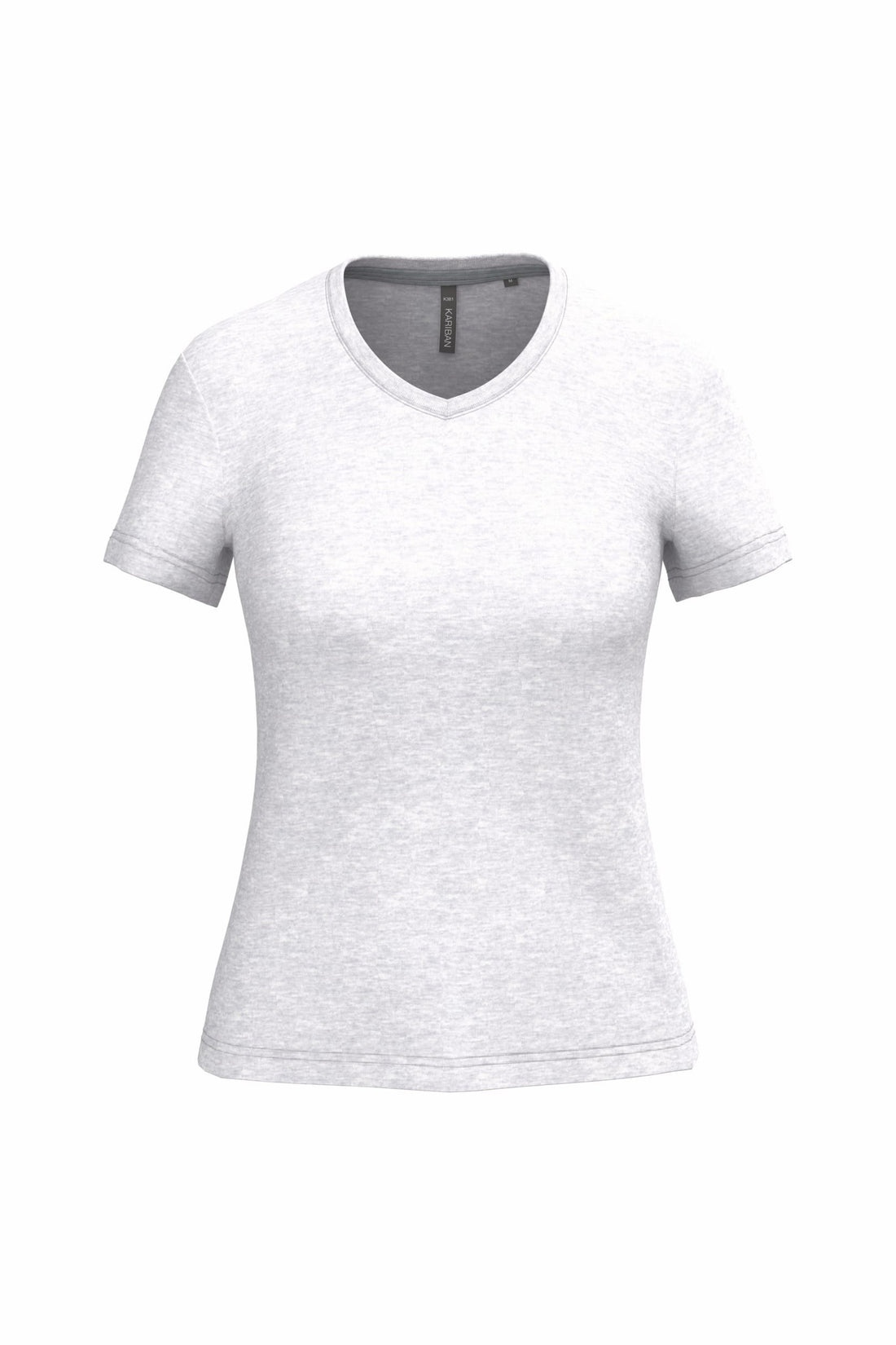 Dames T-shirt V-hals Korte Mouwen