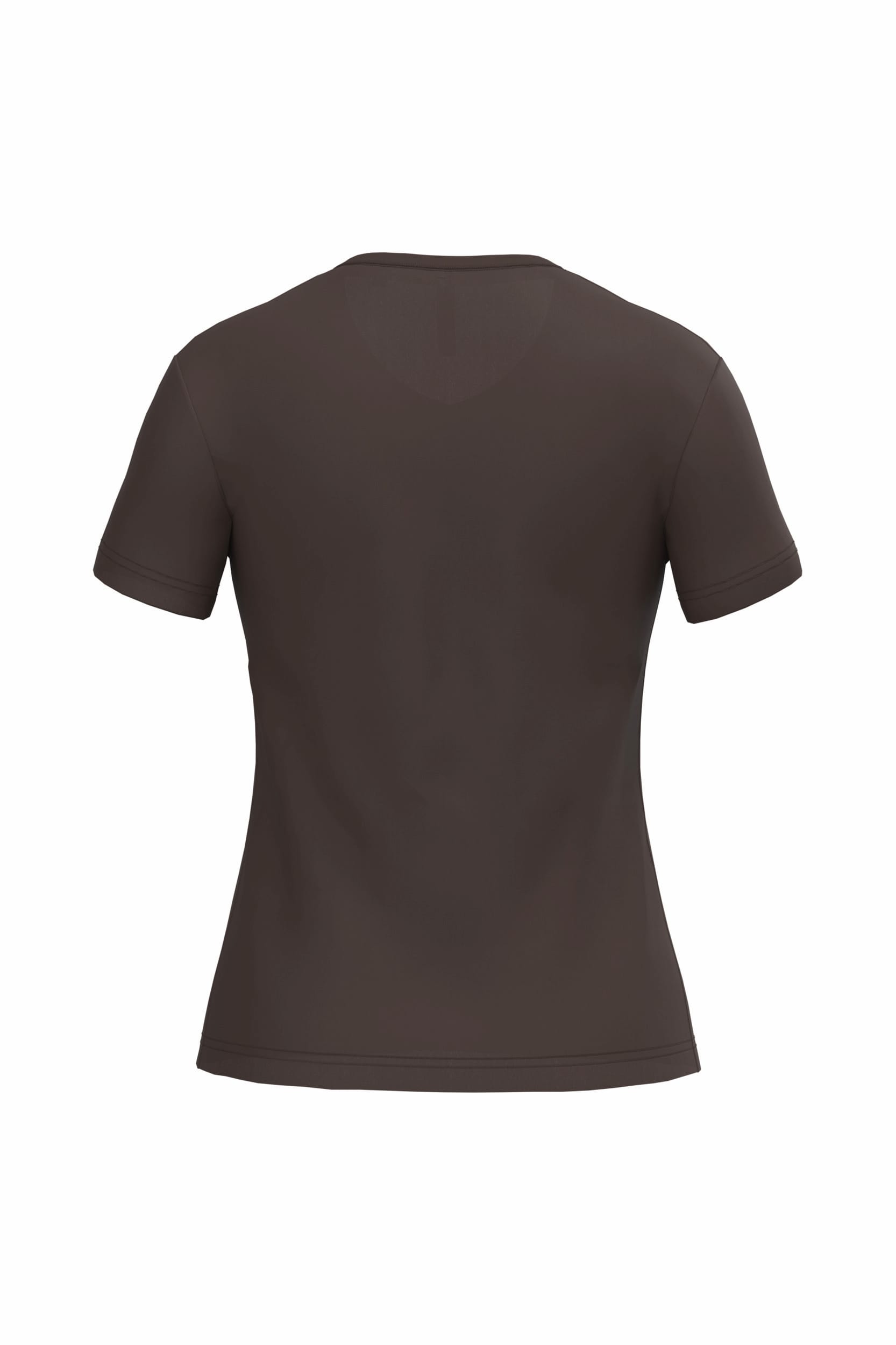 Dames T-shirt V-hals Korte Mouwen