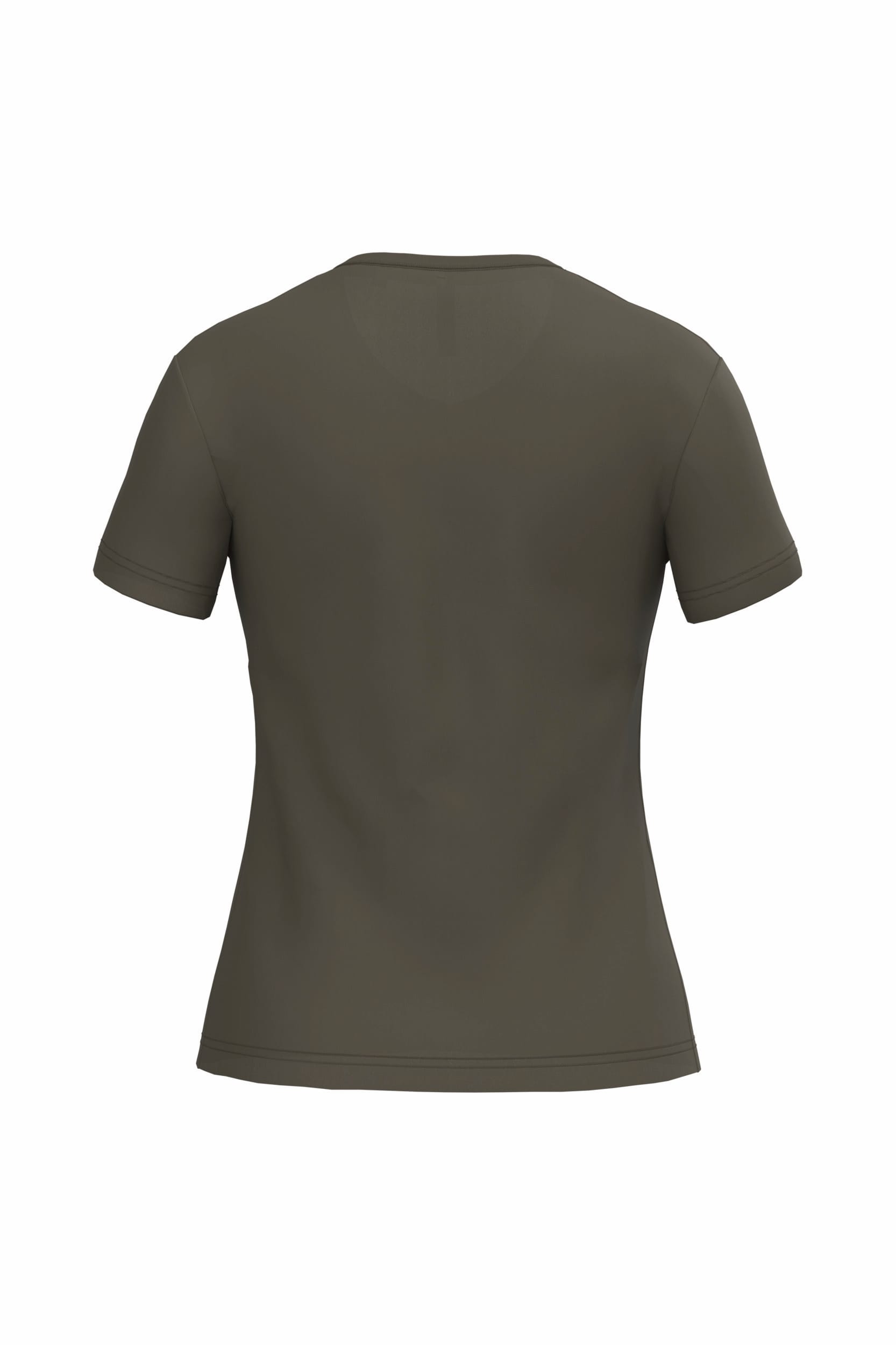 Dames T-shirt V-hals Korte Mouwen